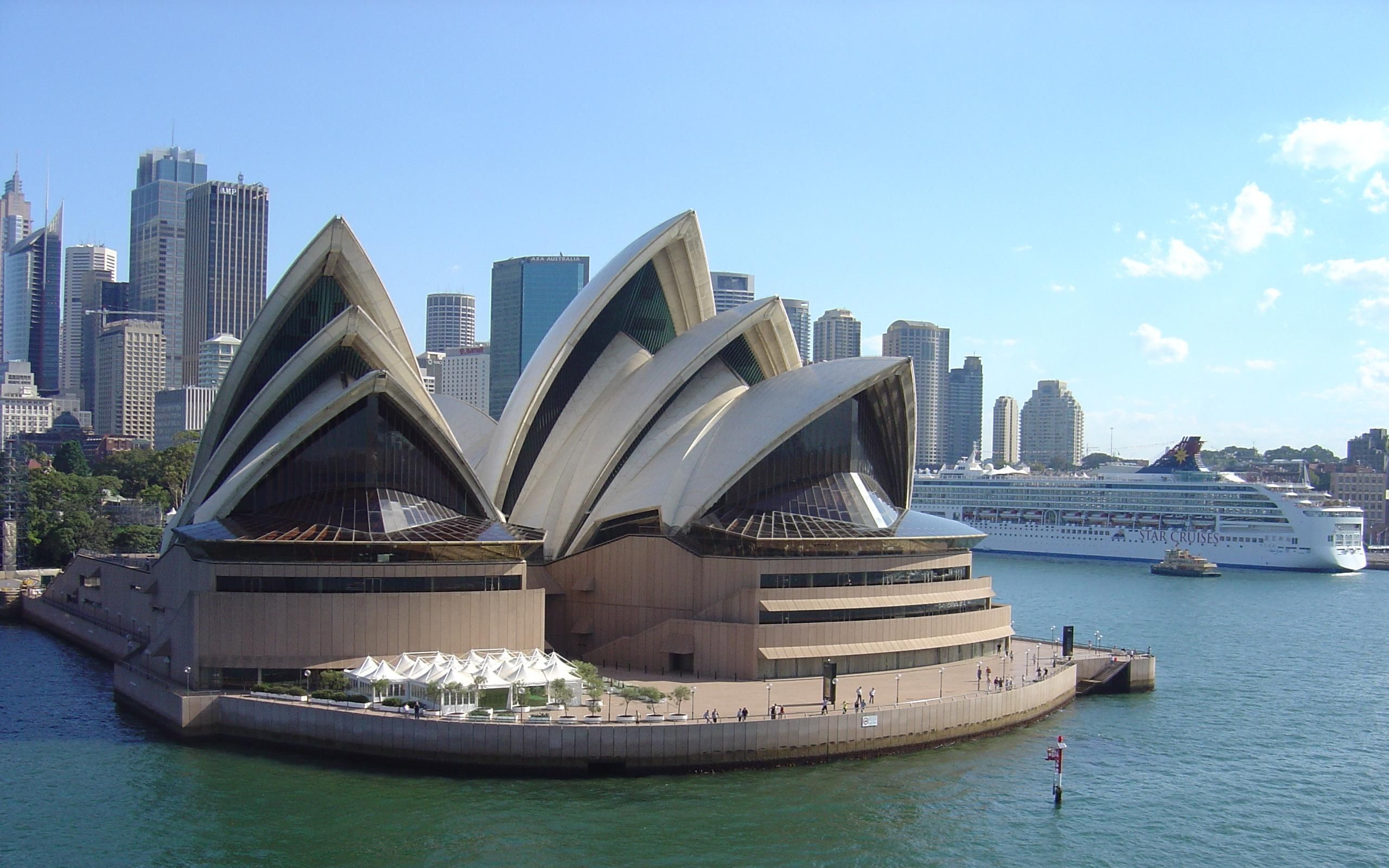 2560x1600 Sydney Opera House Wide Wallpaper