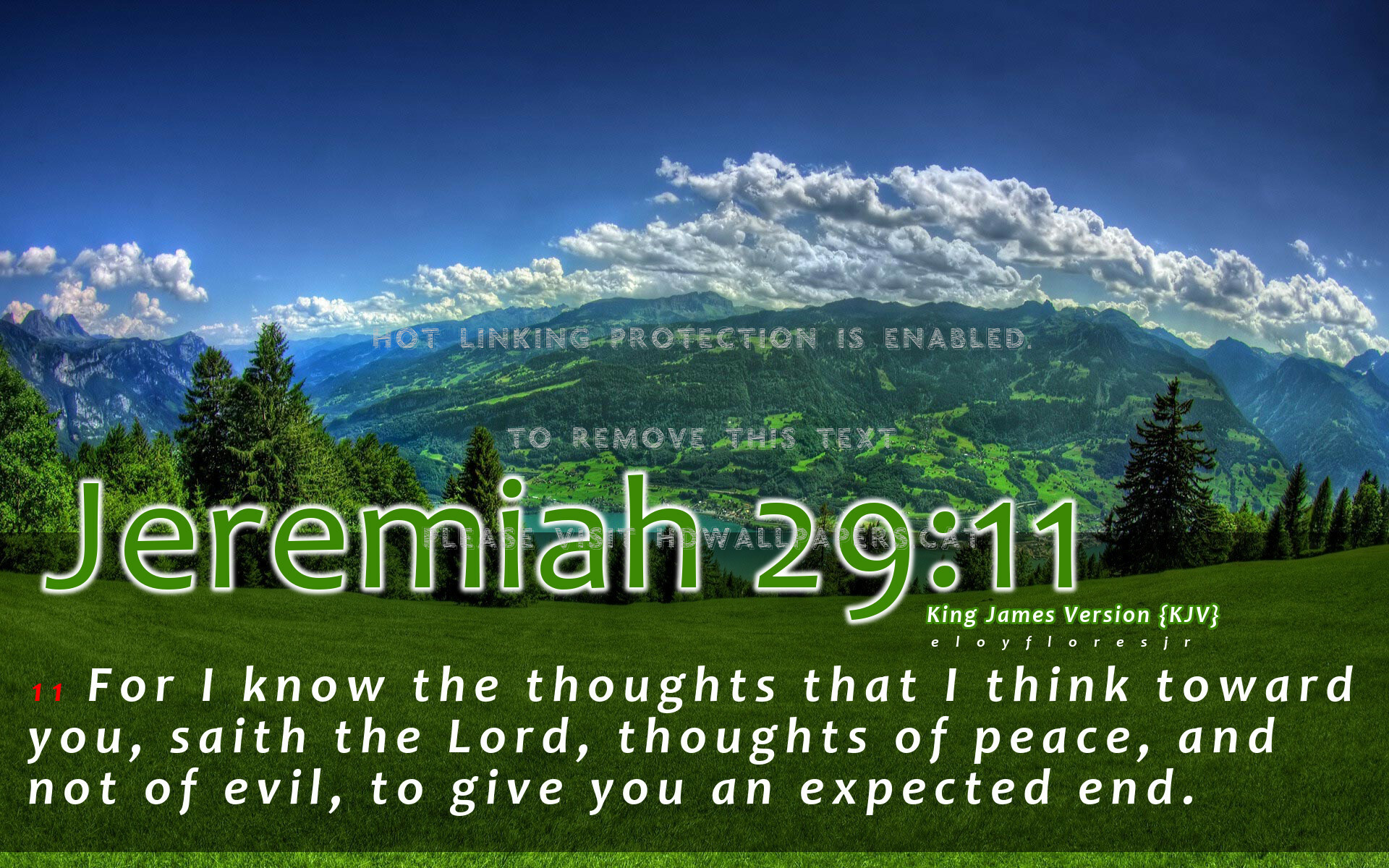Jeremiah 29 11 Kjv Wallpaper.