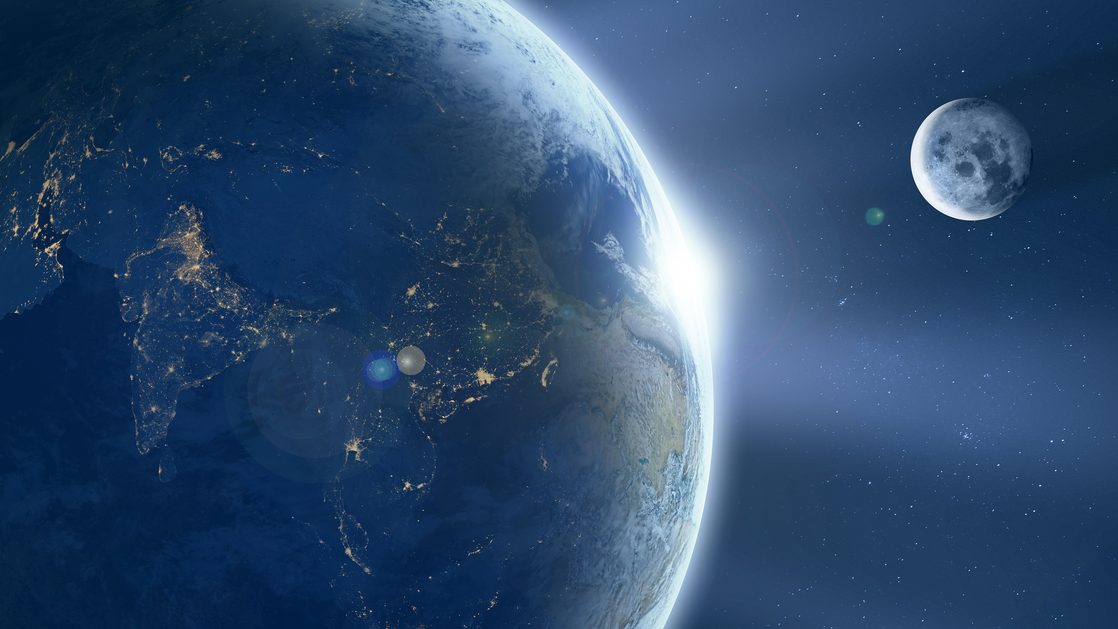 3840x2160 Earth From Space 4K Wallpaper Download Earth From Space 4K Wallpaper  Download