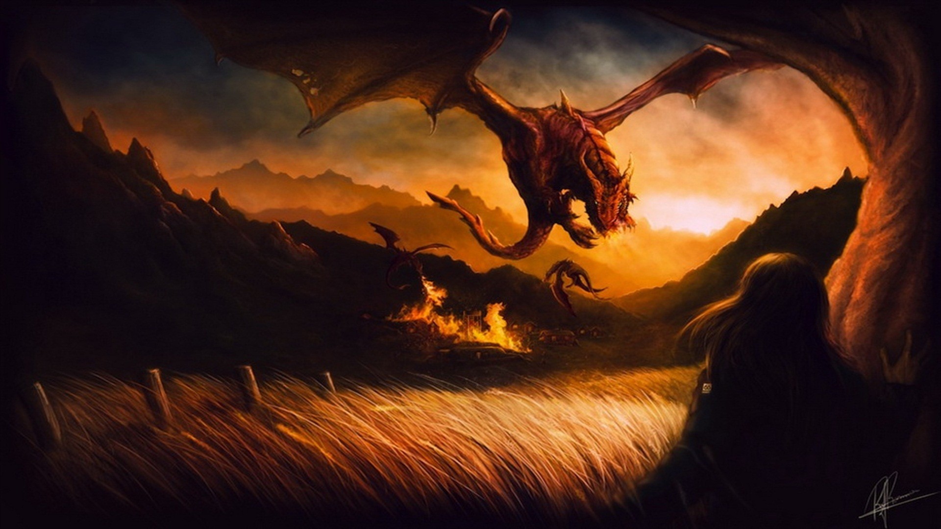 1920x1080 Fantasy-Dragon-Wallpapers-Cool-Backgrounds-by-tapeper