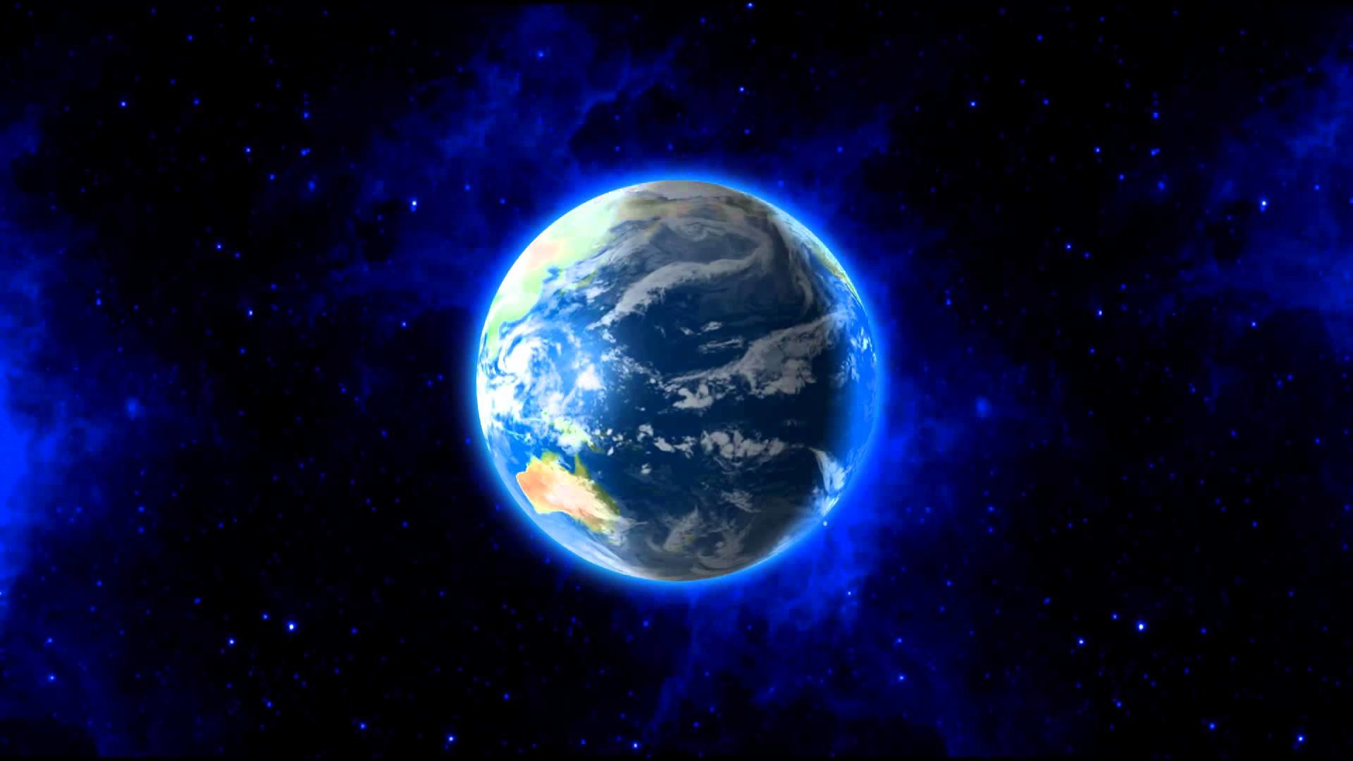 1920x1080 Animated Wallpaper and Desktop Backgrounds The Earth YouTube 1080p] -  YouTube
