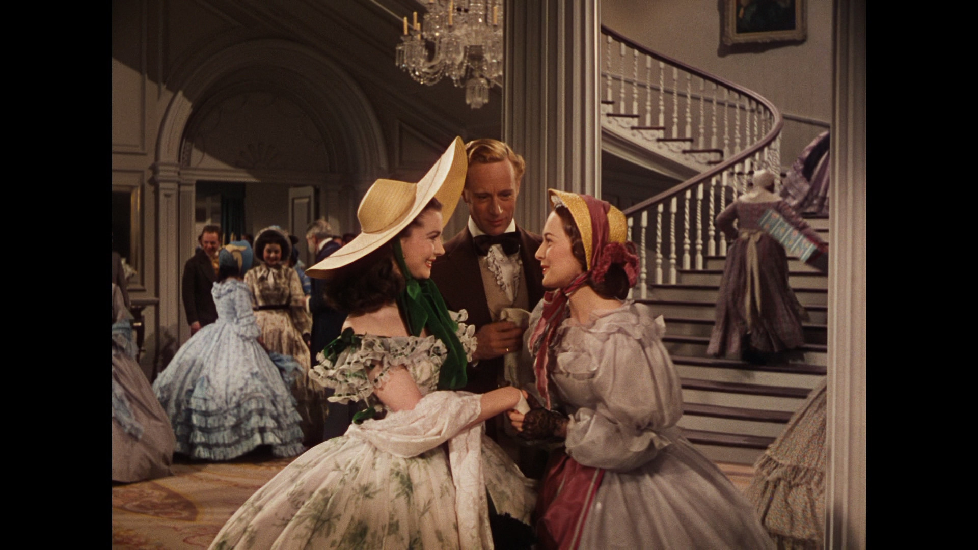 1920x1080 Gone With the Wind (1939): Dress worn by Vivien Leigh .