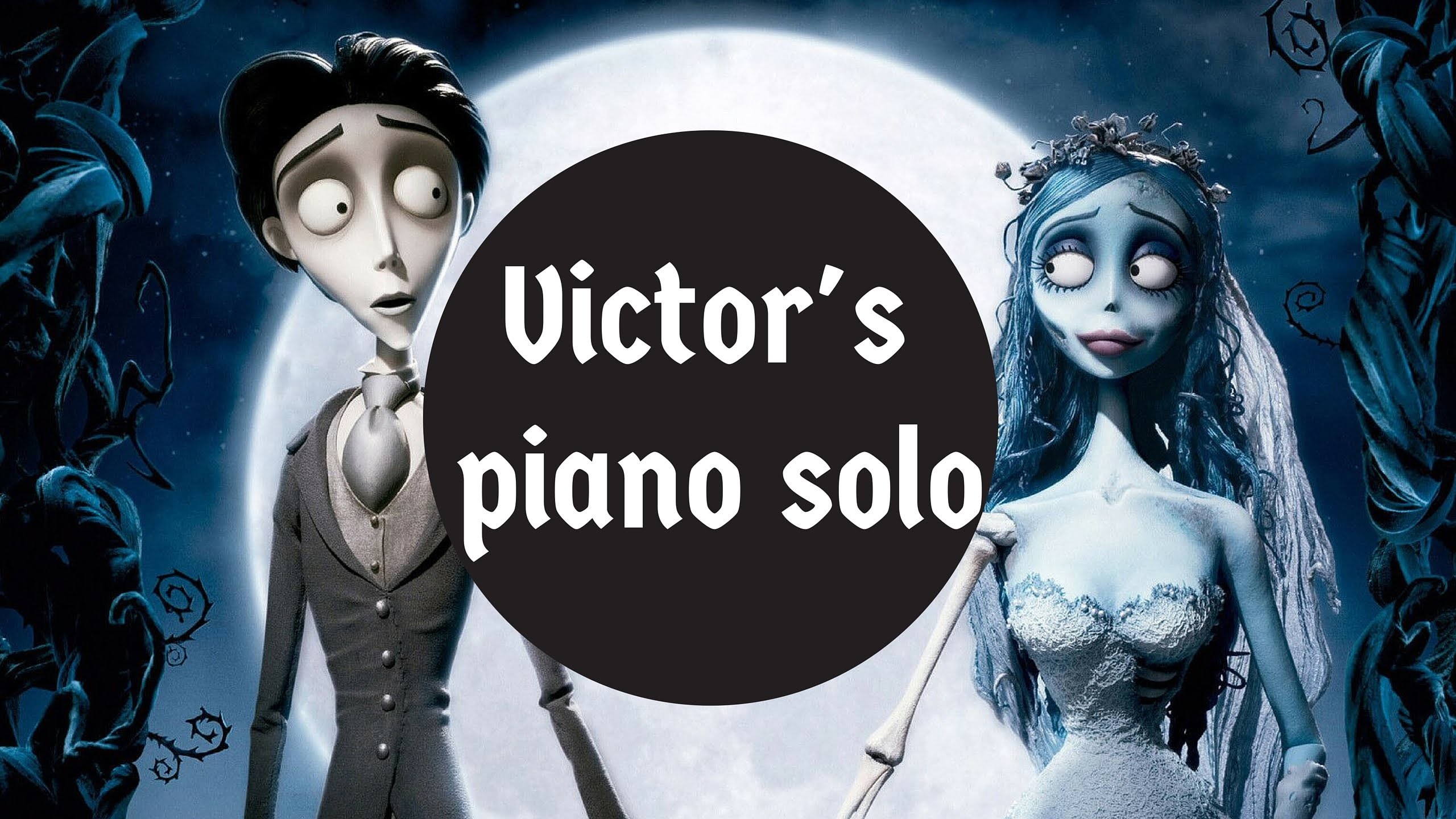 2560x1440 Victor's piano solo - Corpse Bride