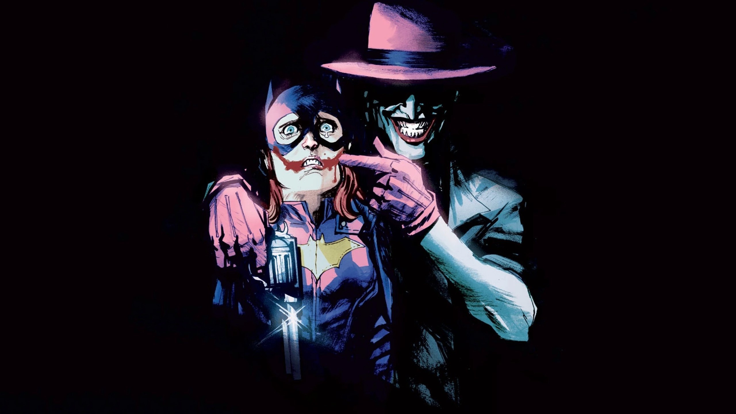 2560x1440 Batgirl, Joker, DC Comics Wallpapers HD / Desktop and Mobile Backgrounds
