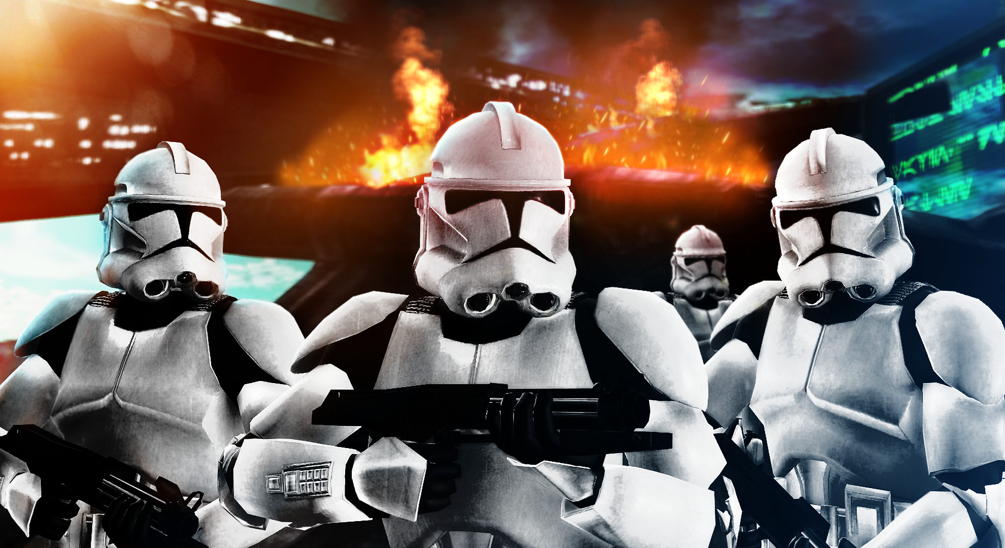 1980x1080 Clone Troopers by Lord.