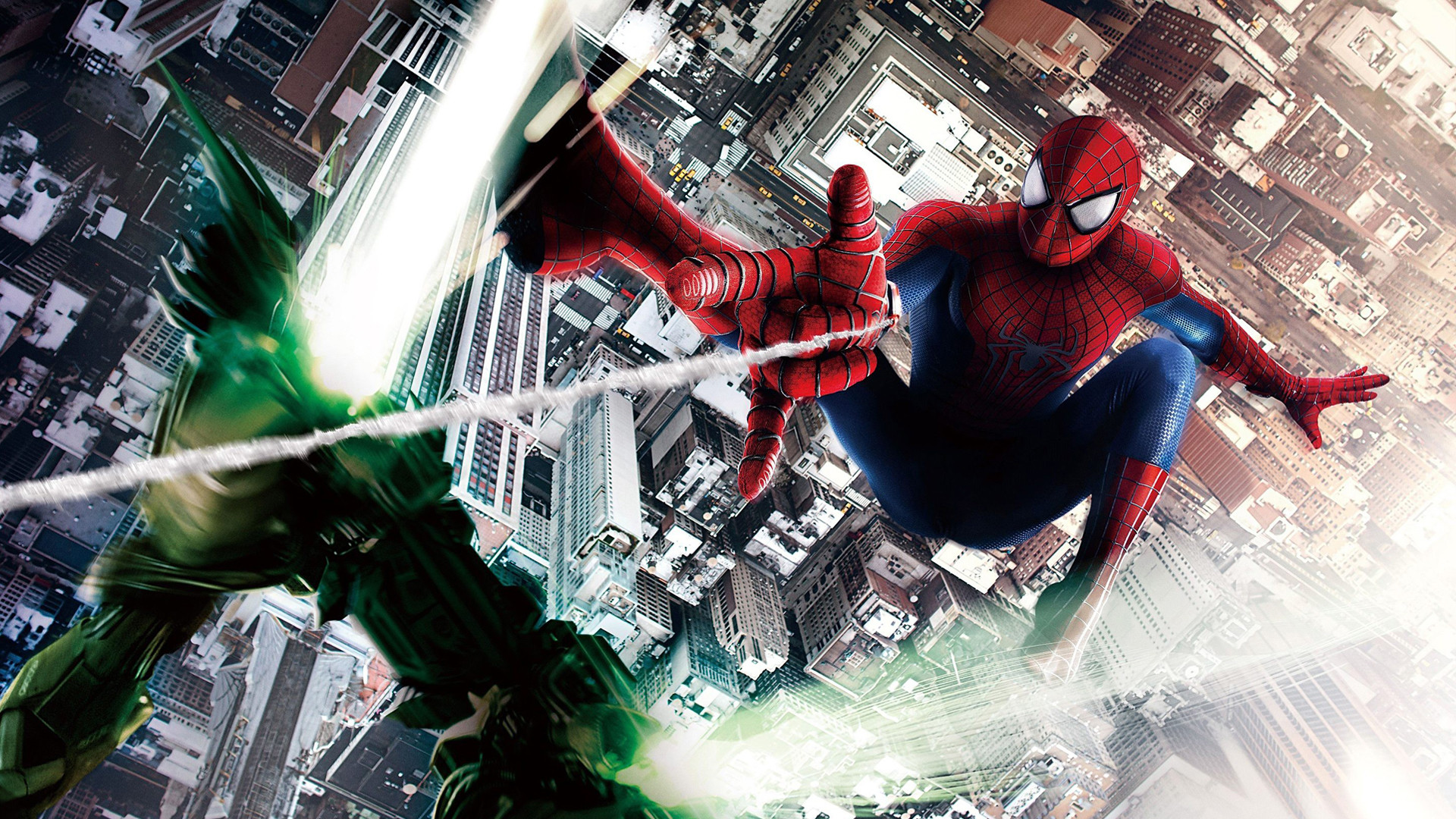 1920x1080 the amazing spider man vs green goblin 2014 fighting movie