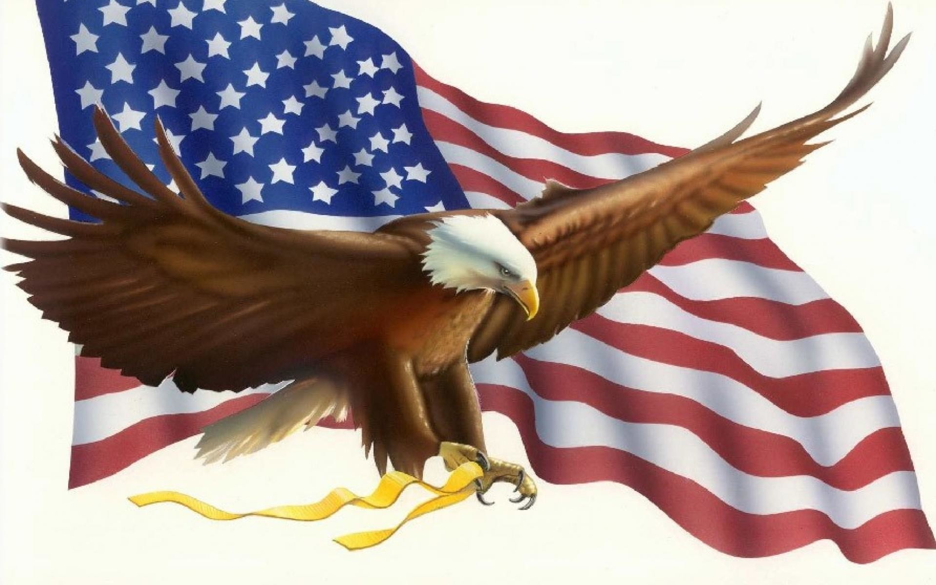 1920x1200 desktop patriotic eagle wallpaper