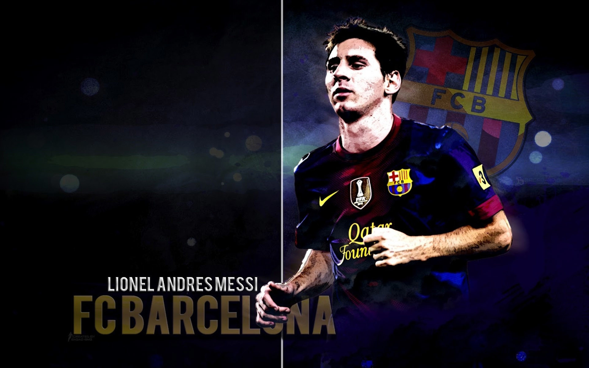 1920x1200 Barcelona Messi Wallpapers Desktop