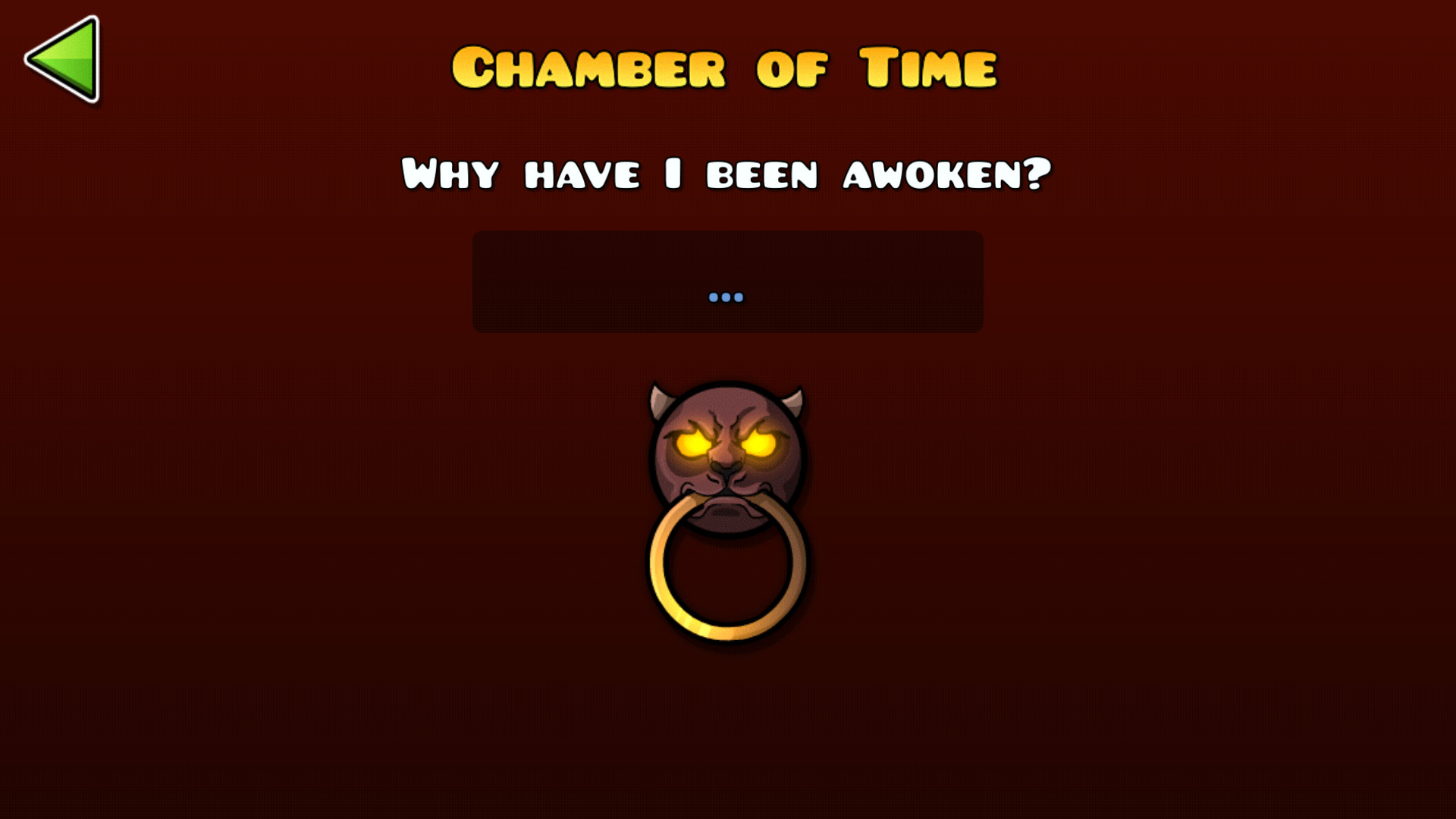 1920x1080 The Chamber of Time is a secret feature of Geometry Dash, being introduced  in Update 2.1. It is located through a door in the center of the Coming  Soon ...