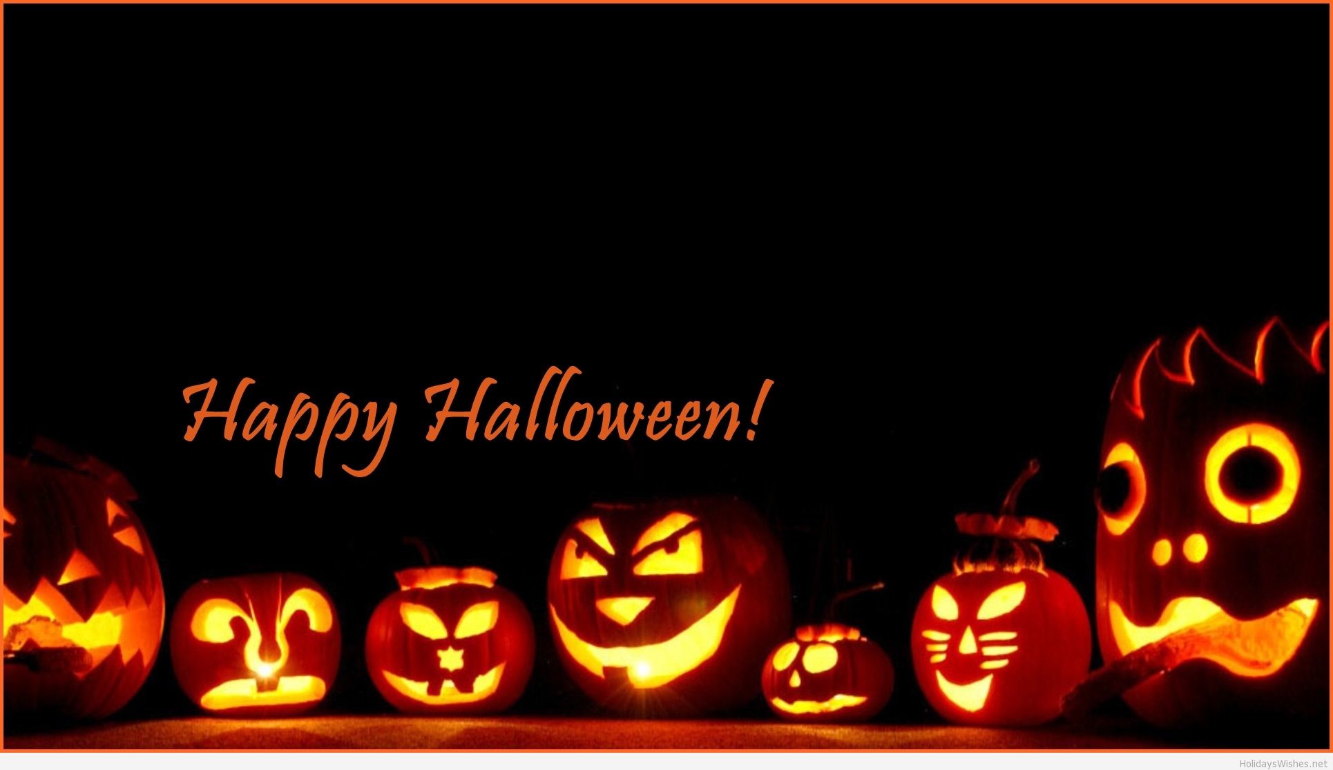 1930x1115 Halloween Pumpkin Backgrounds | PixelsTalk.Net Happy ...