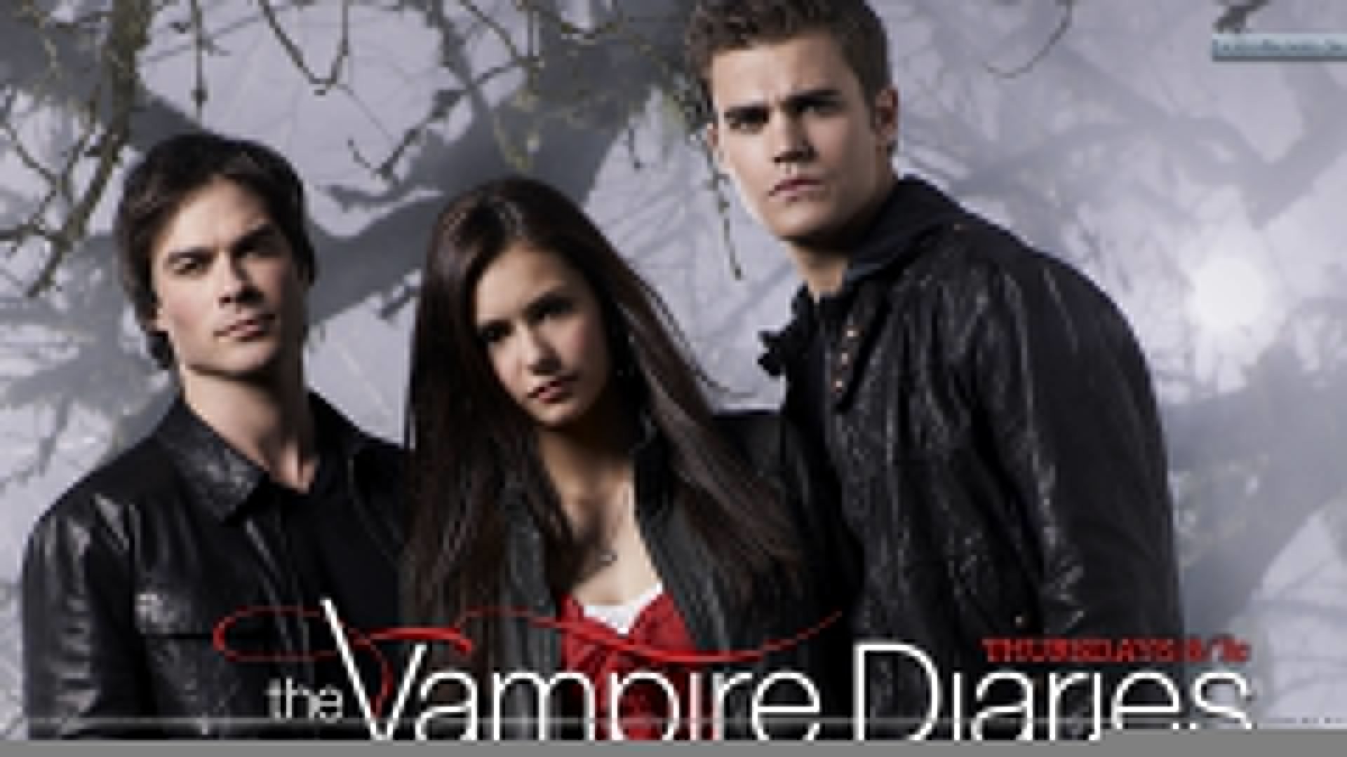 1920x1080 The Vampire Diaries Damon, Elena And Stefan Wallpaper