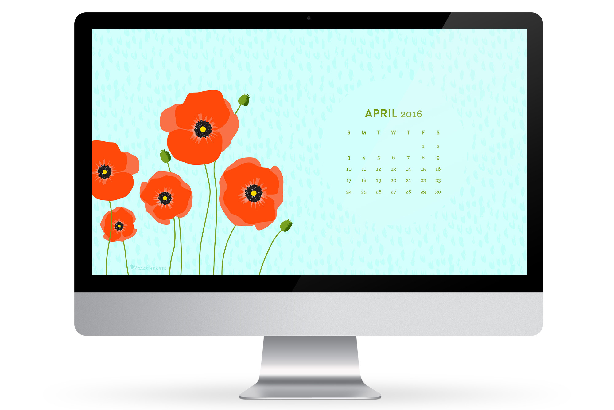 2000x1334 Add some fresh picked poppy flowers to your computer, phone or tablet with  this free