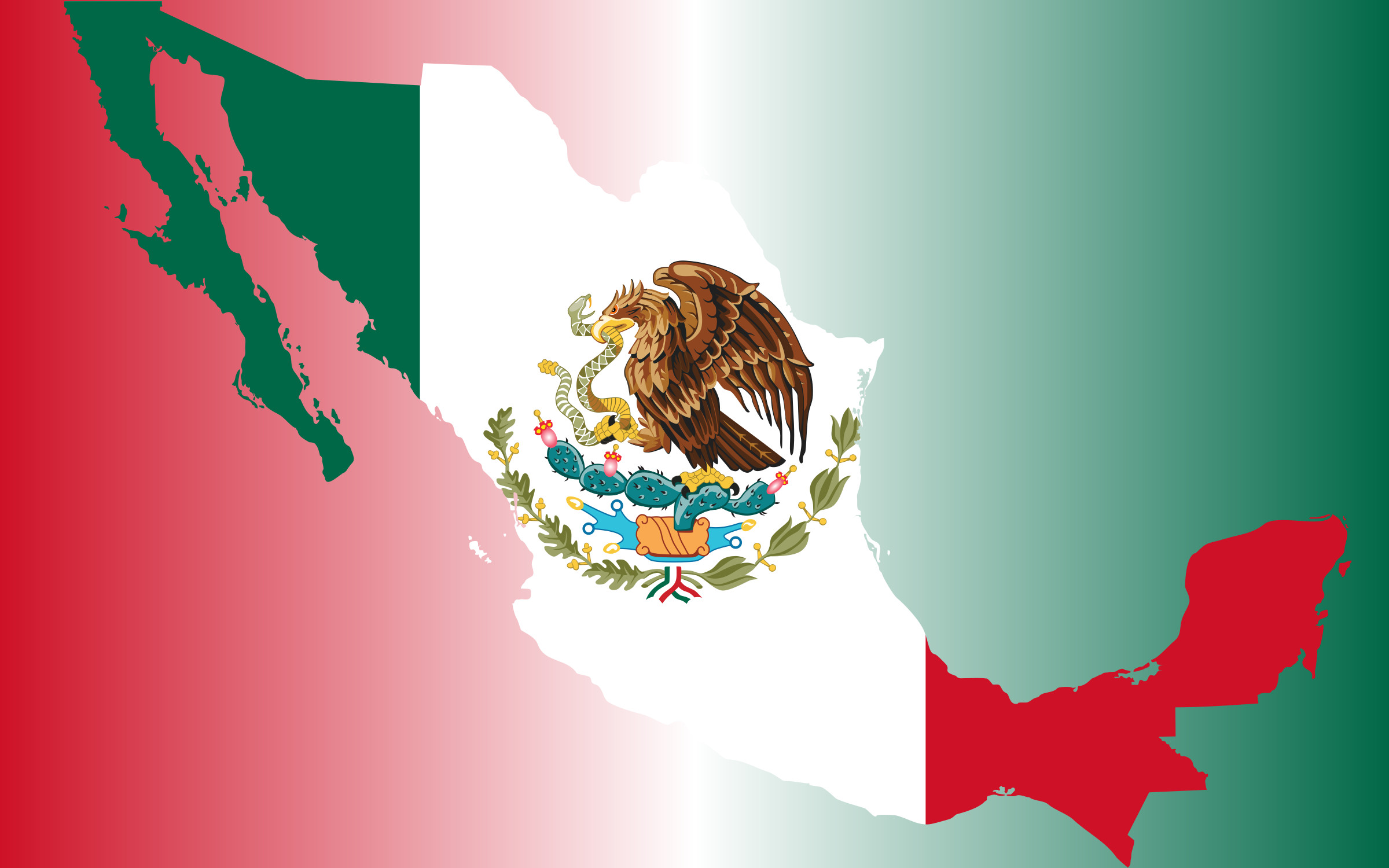 2400x1500 Mexican Flag 329,04 Kb, 2018