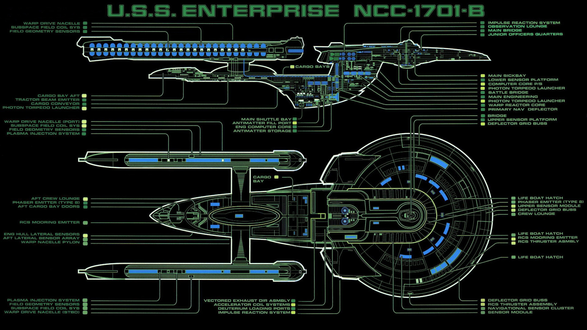 1920x1080 Star Trek - A Gallery By: ApolloSerenus - Wallpaper Abyss. Related news: Star  Trek The Next Generation ...