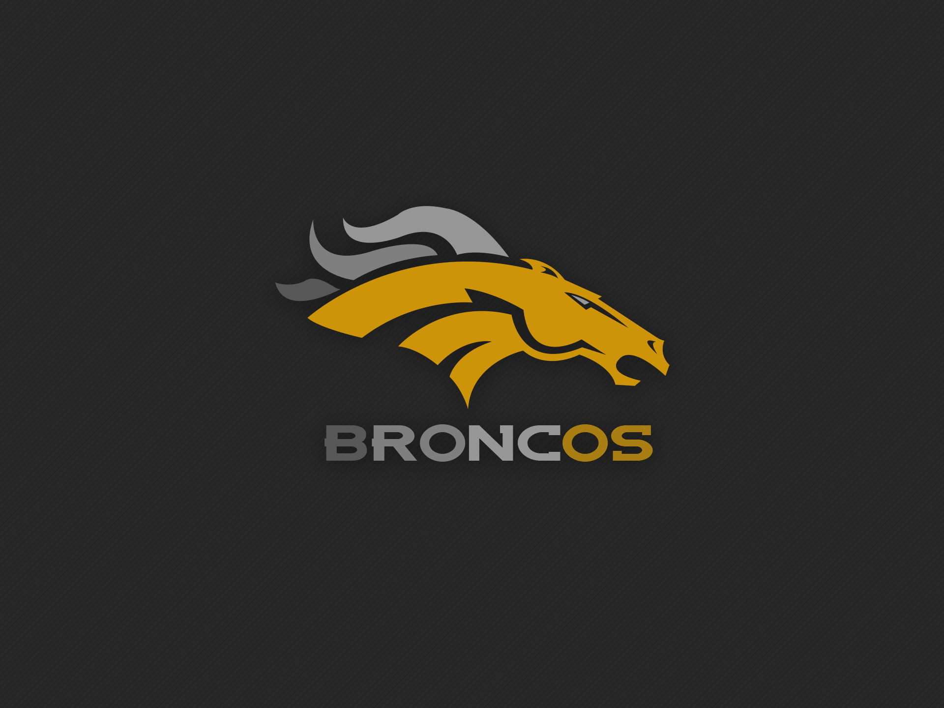 1920x1440 Denver Broncos logo, artwork HD wallpaper