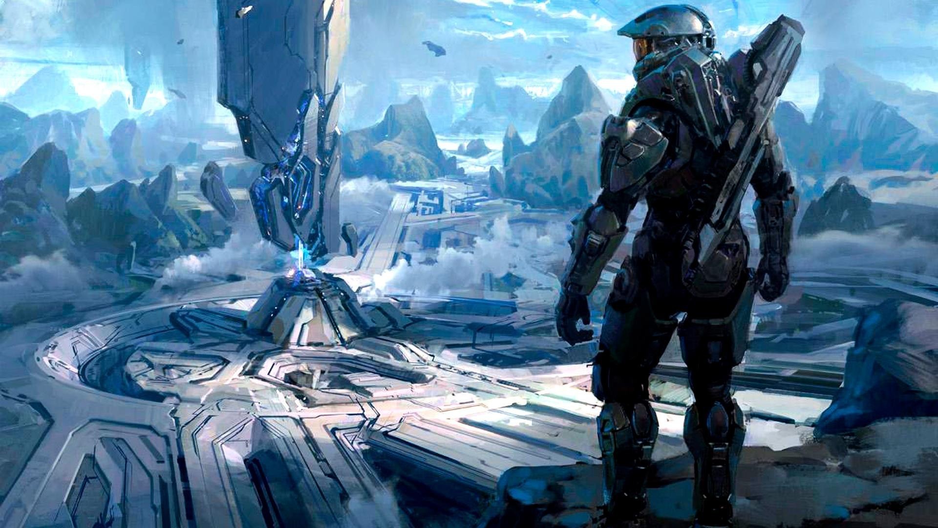 1920x1080 Halo 5 Master Chief Free Download HD Wallpapers.