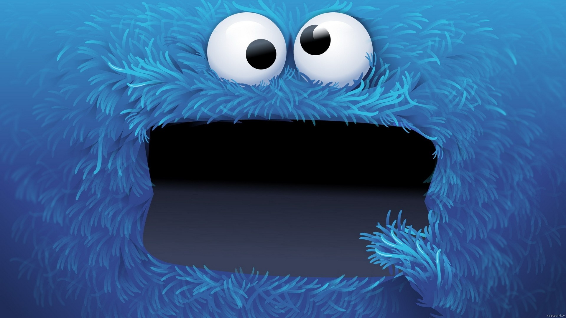 1920x1080 Cookie Monster Desktop Wallpaper yup Adobe on my 'desktop'