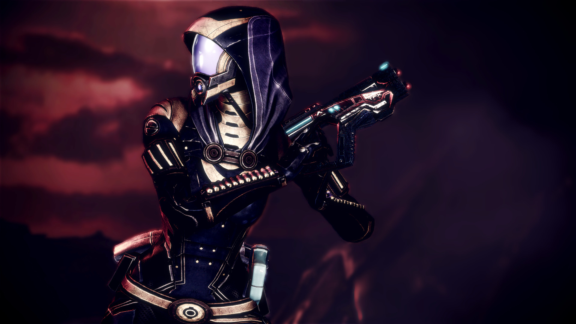 1920x1080 Mass Effect Tali Zorah Warrior sci-fi cyborg wallpaper |  | 210869  | WallpaperUP