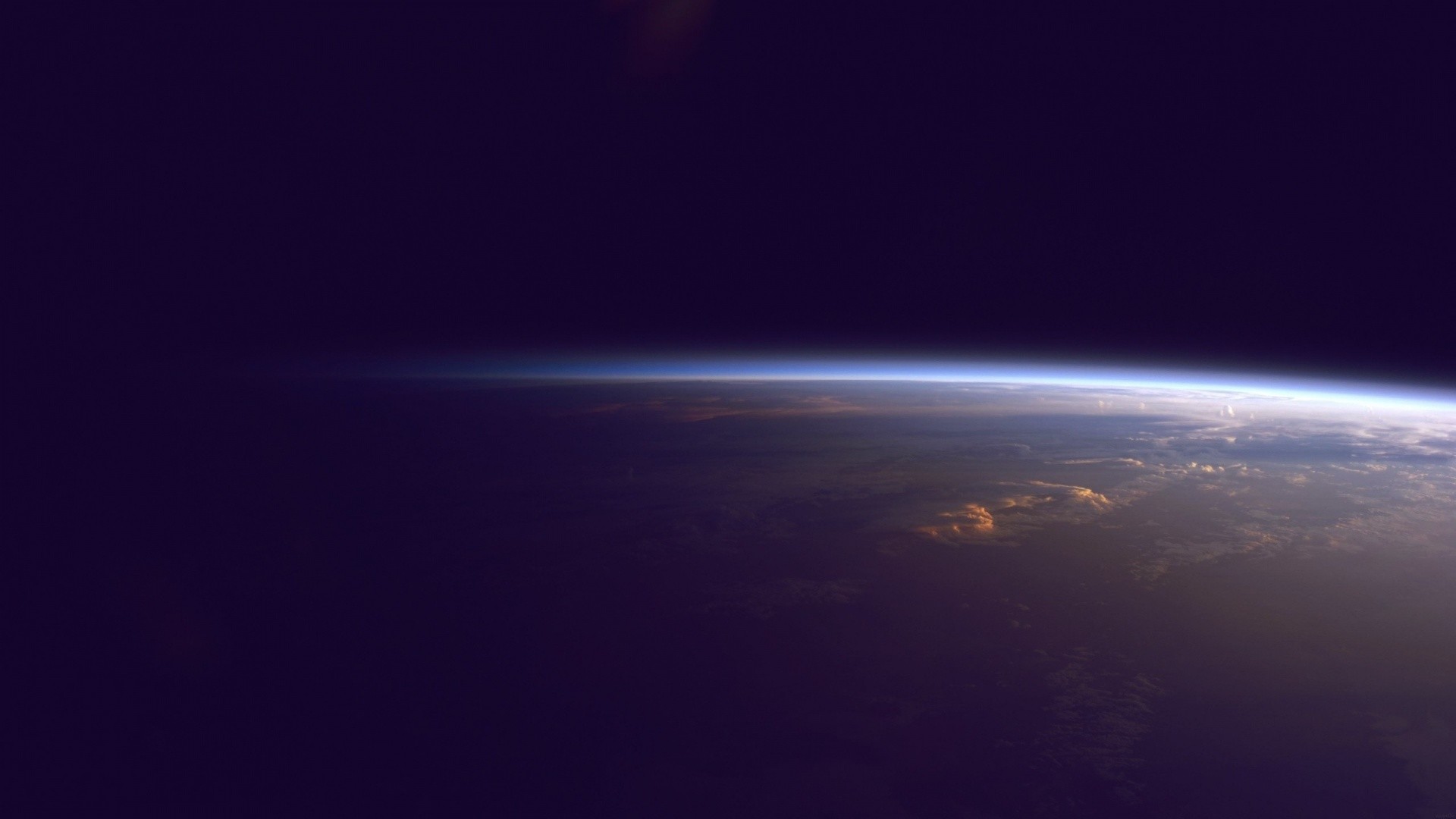1920x1080  Earth Horizon from Outer Space