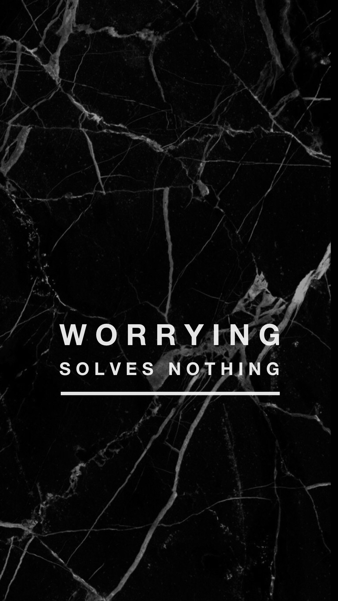 1152x2048 Wallpaper, wall, background, iPhone, Android, minimal, simple, quote, HD,  black, white, marble
