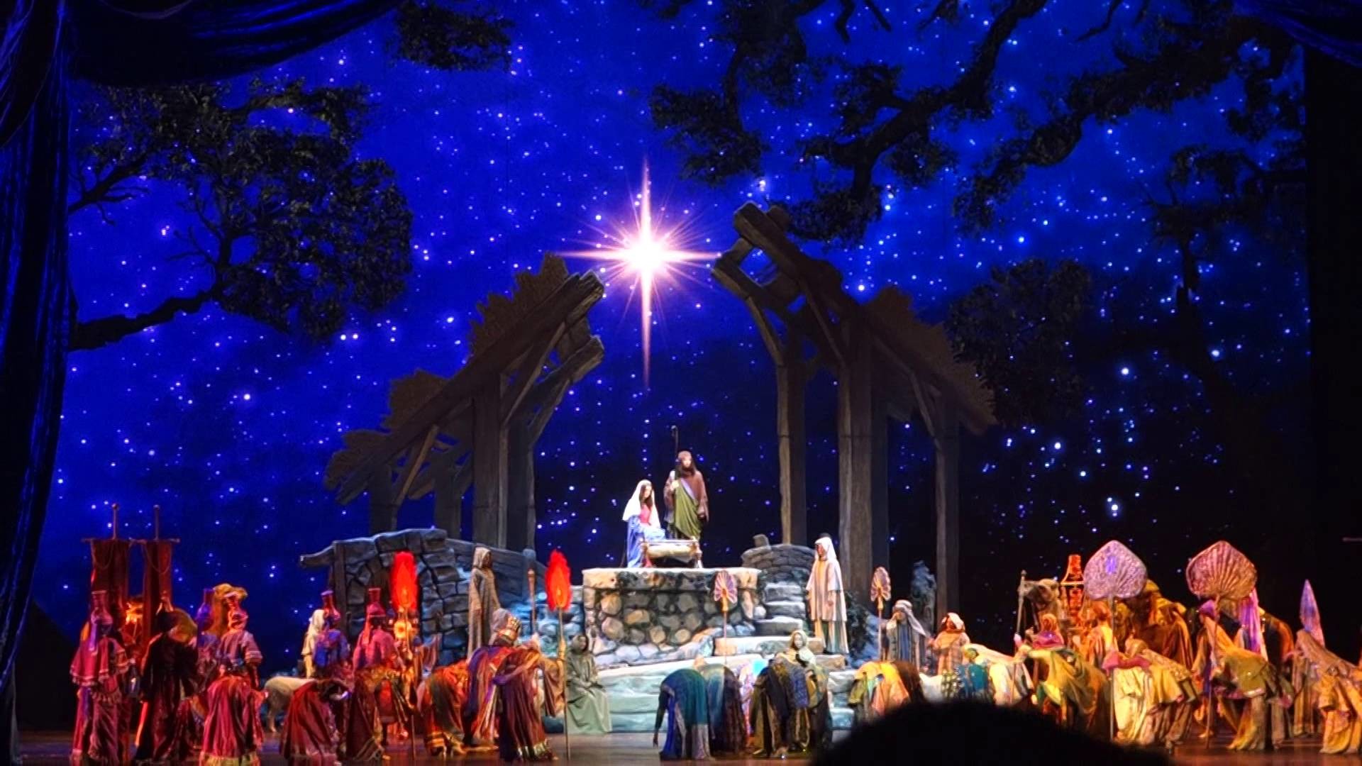 1920x1080 Nativity Scene....Radio City Music Hall Christmas Spectacular 2015