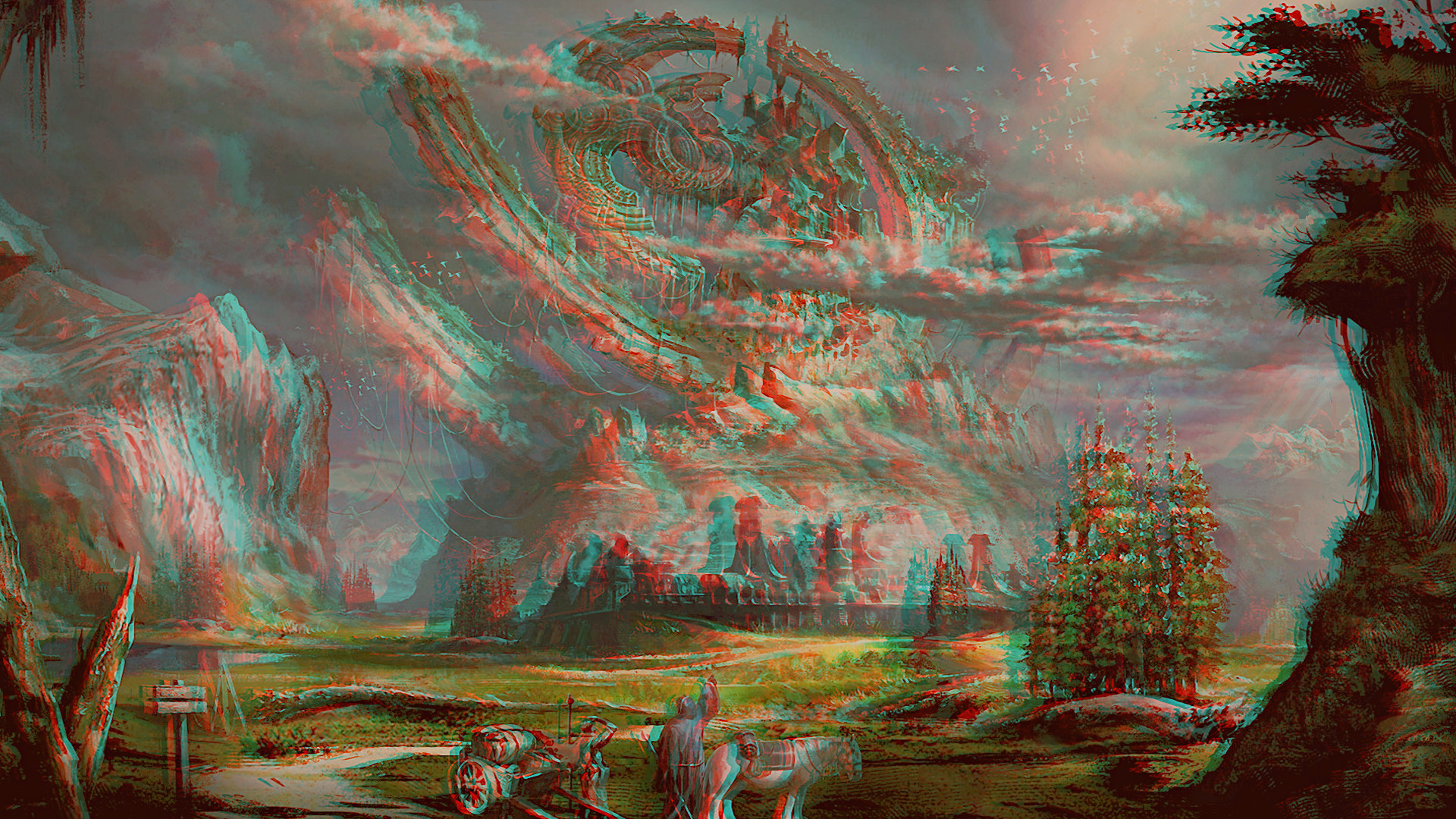 Free download Anaglyph 3D Wallpaper 1024x768 Anaglyph 3D 1024x768 for  your Desktop Mobile  Tablet  Explore 50 Anaglyph Wallpaper 