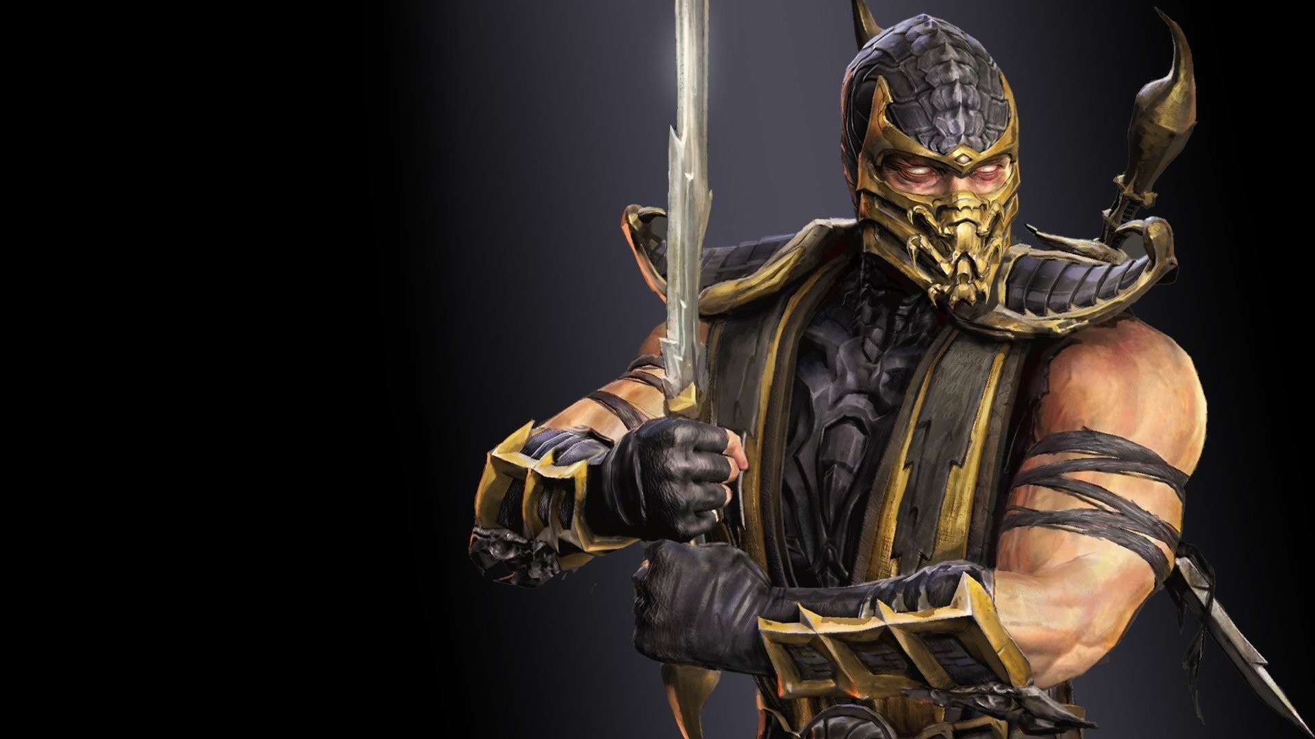 1920x1080 Fire Mortal Kombat Scorpion Warrior Â· HD Wallpaper | Background ID:319995
