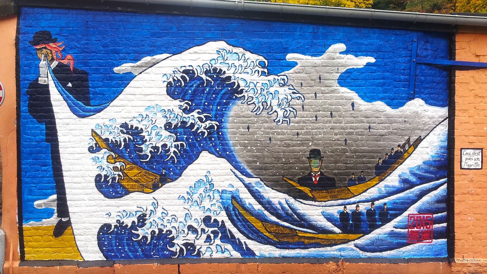 1920x1080 Ceci n'est pas un Magritte or the Great Wave of Verviers, Belgium - YouTube