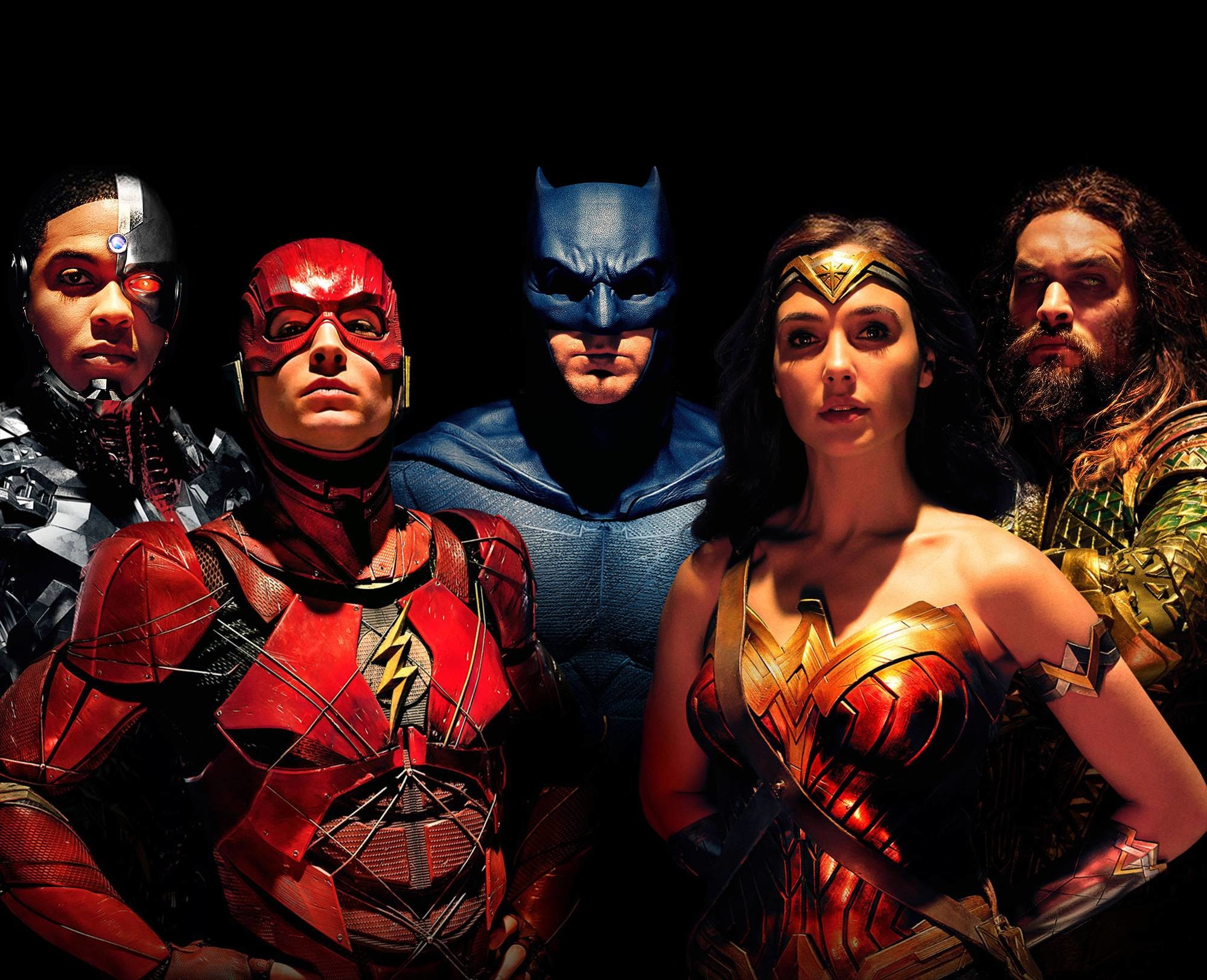 2000x1624 People  Justice League (2017) Aquaman Wonder Woman Flash Cyborg  (DC Comics)