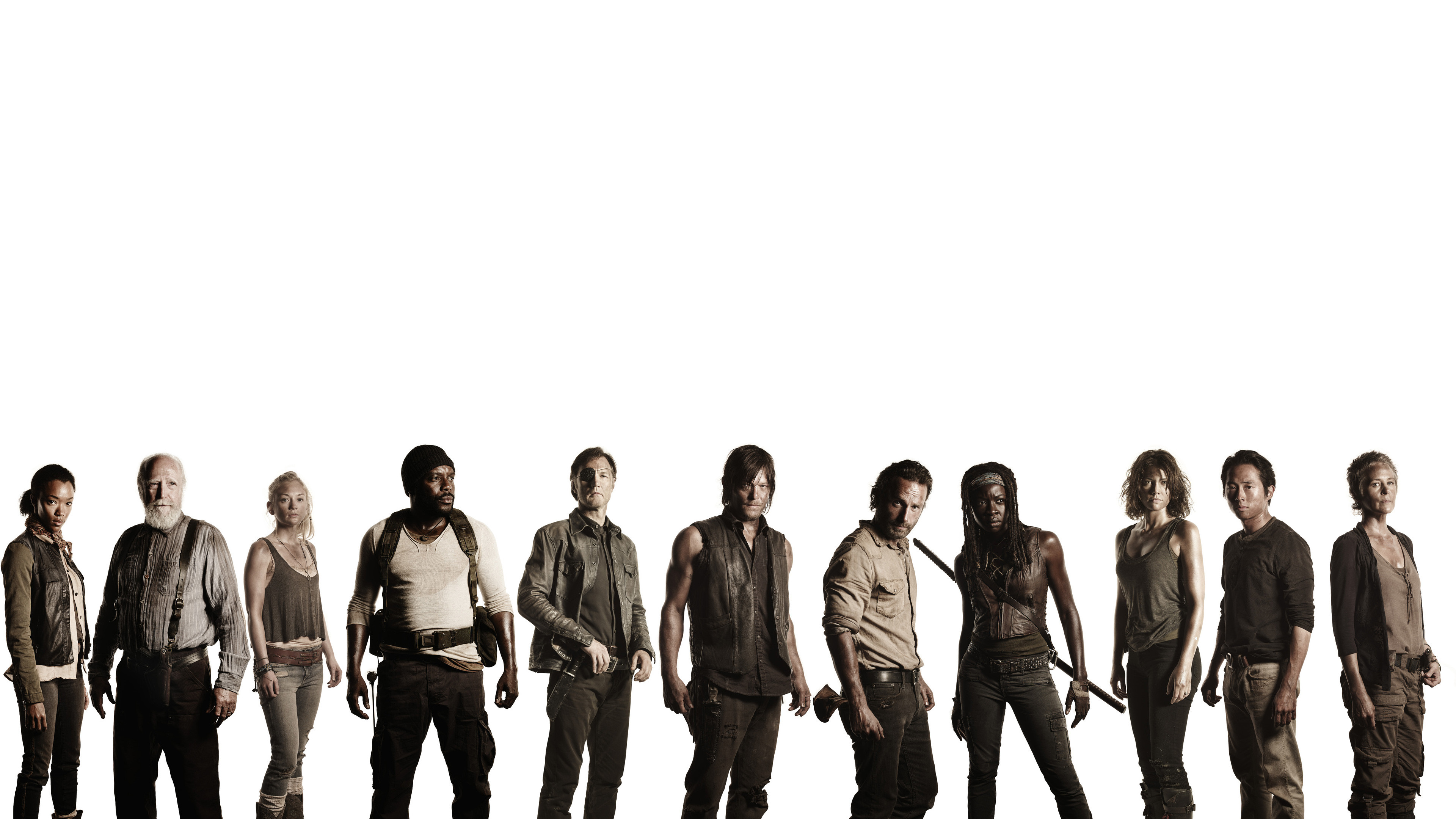 3840x2160 Walking Dead Cast 4K - This HD Walking Dead Cast 4K wallpaper is based on The  Walking Dead N/A. It released on N/A and starring Andrew Lincoln, ...