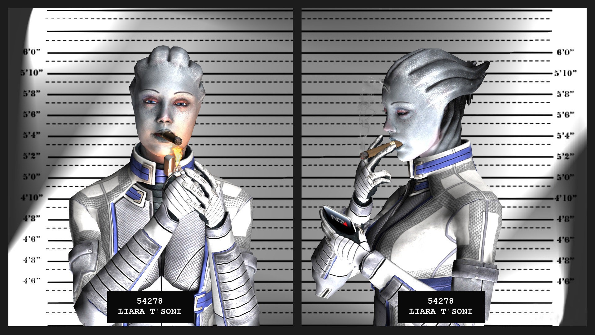 1920x1080 Liara T'Soni - Mass Effect wallpaper