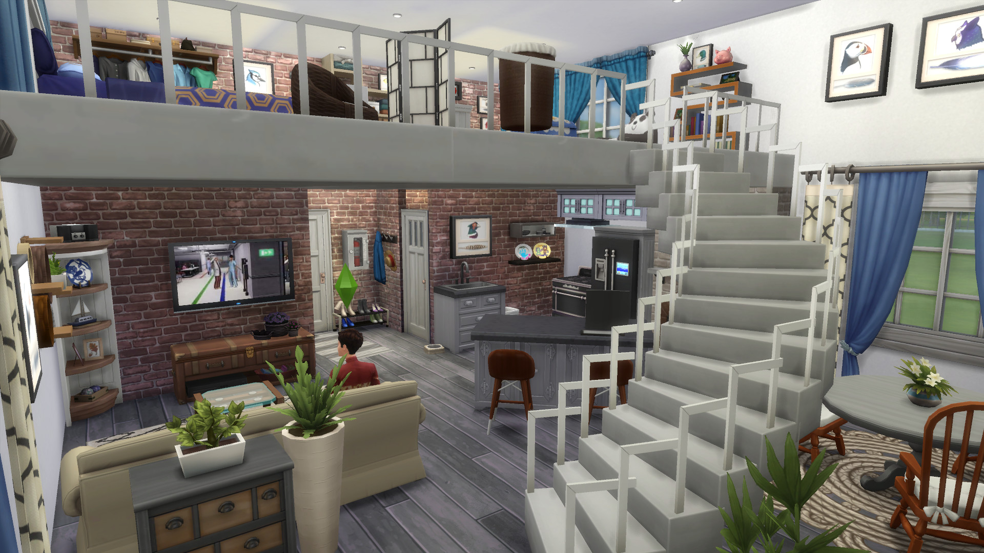1920x1080 Making a nocc loft in The Sims 4 ...