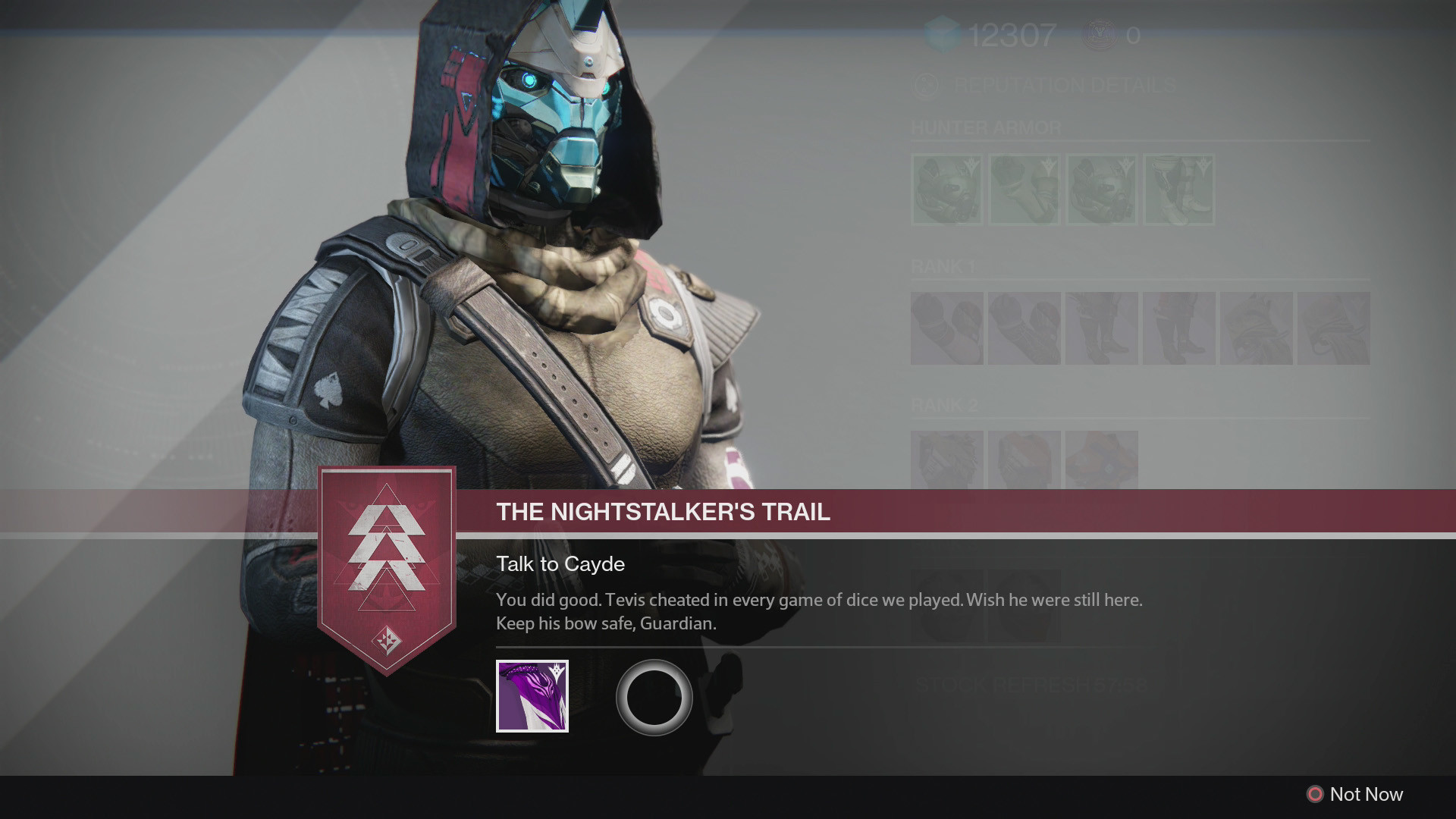 1920x1080 When the quest is done, grab the Nightstalker's Cloak from Cade-6.