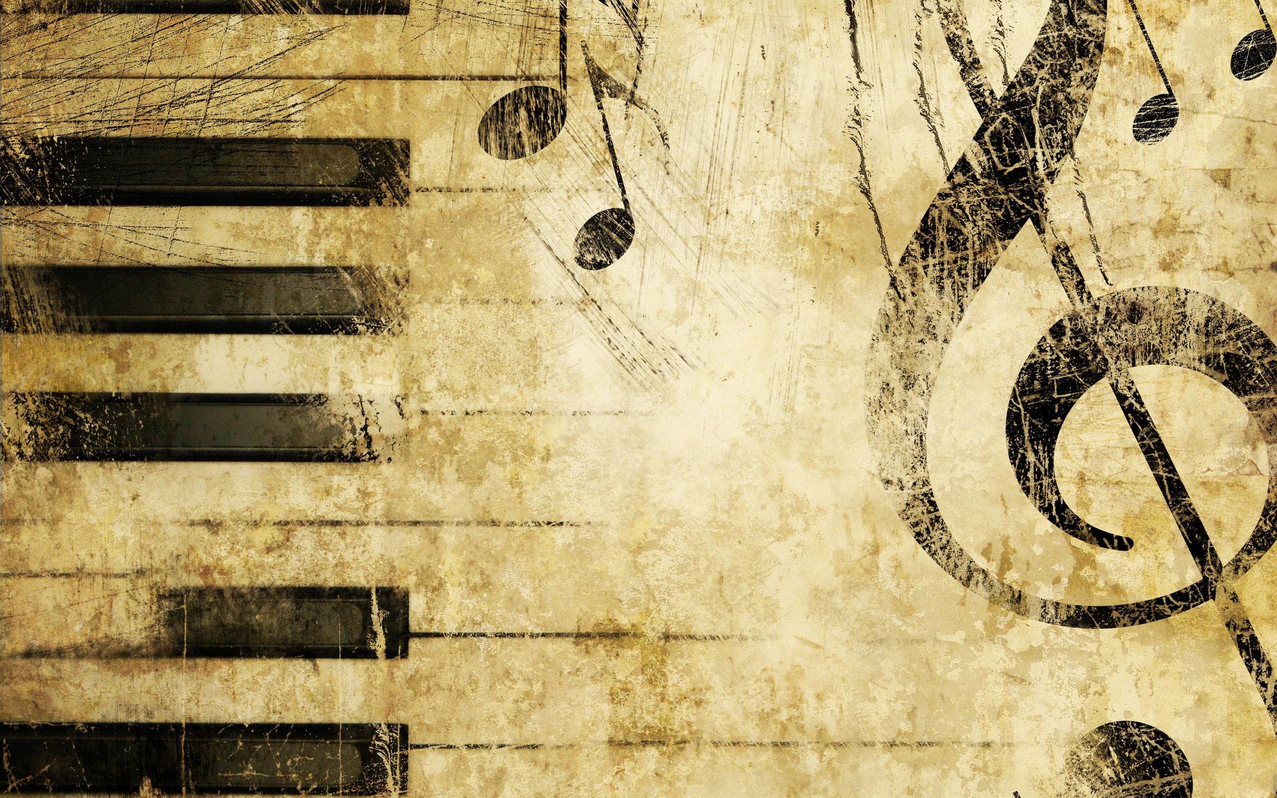 2560x1600 Wallpapers For > Musical Notes Wallpaper For Walls