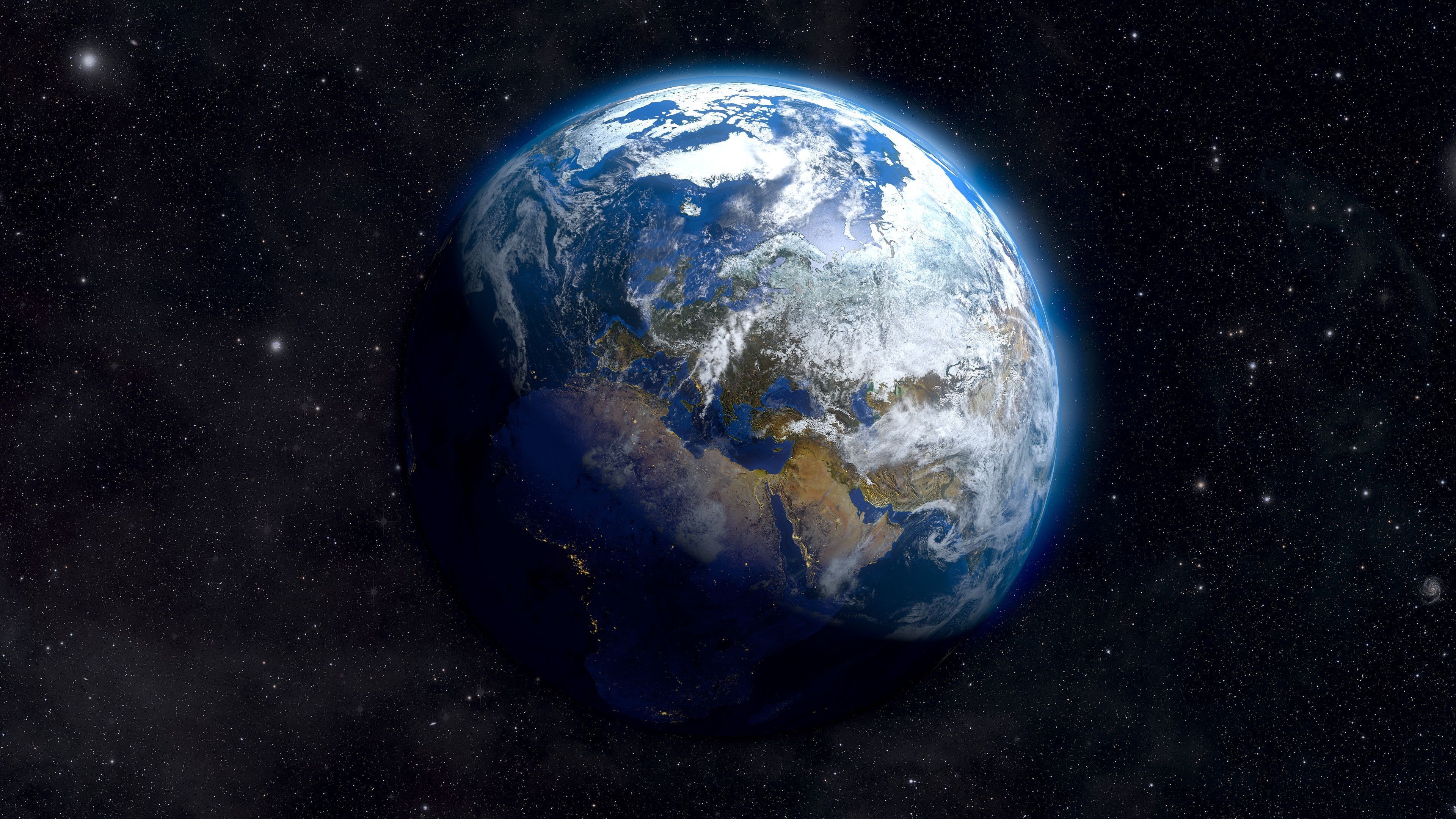 3840x2160  Earth From Space 4K Ultra HD Desktop Wallpaper