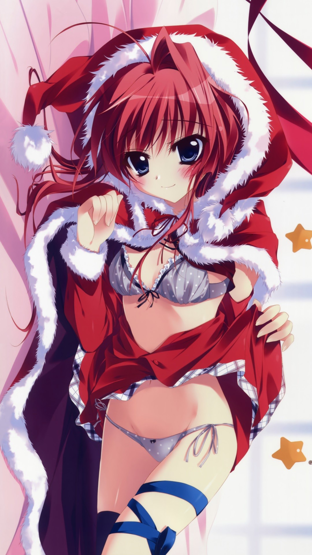 1080x1920 Christmas anime.HTC One wallpaper.