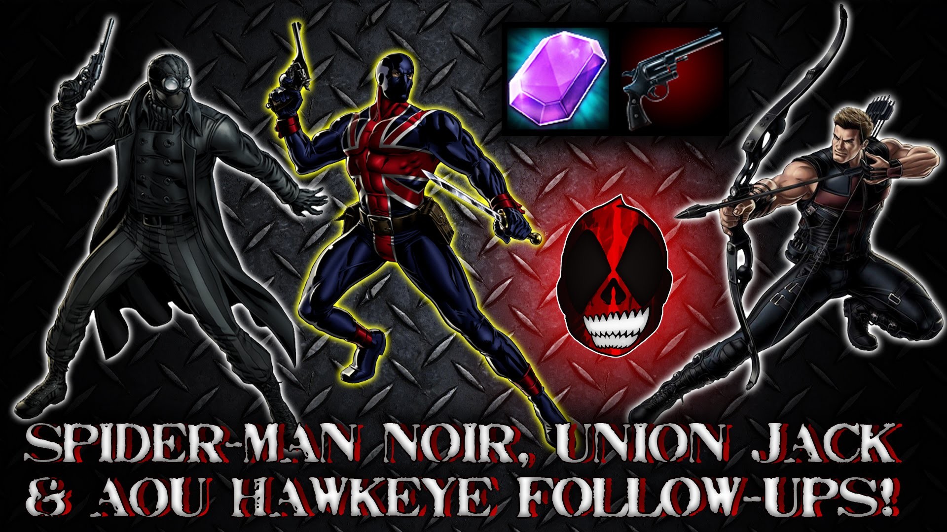 1920x1080 Best PVP Teams #2: SPIDER-MAN NOIR, Union Jack and AuO Hawkeye in a CSAM  "Follow Up Special"!