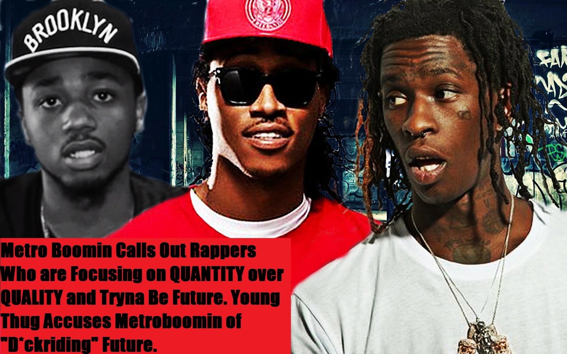 1920x1200 Young Thug Accuses “Metro Boomin” of Riding Future's D*ck when he Calls out  Rappers for Quality over Quantity!