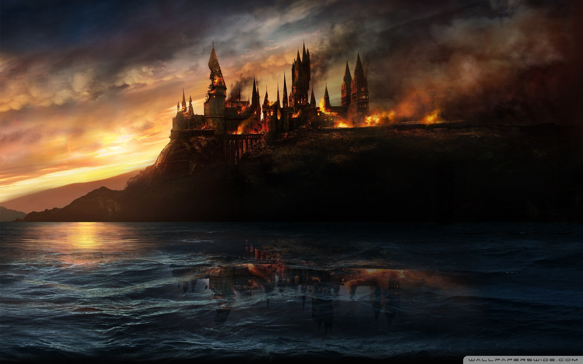 1920x1200 Harry Potter And The Deathly Hallows HD Wide Wallpaper for Widescreen