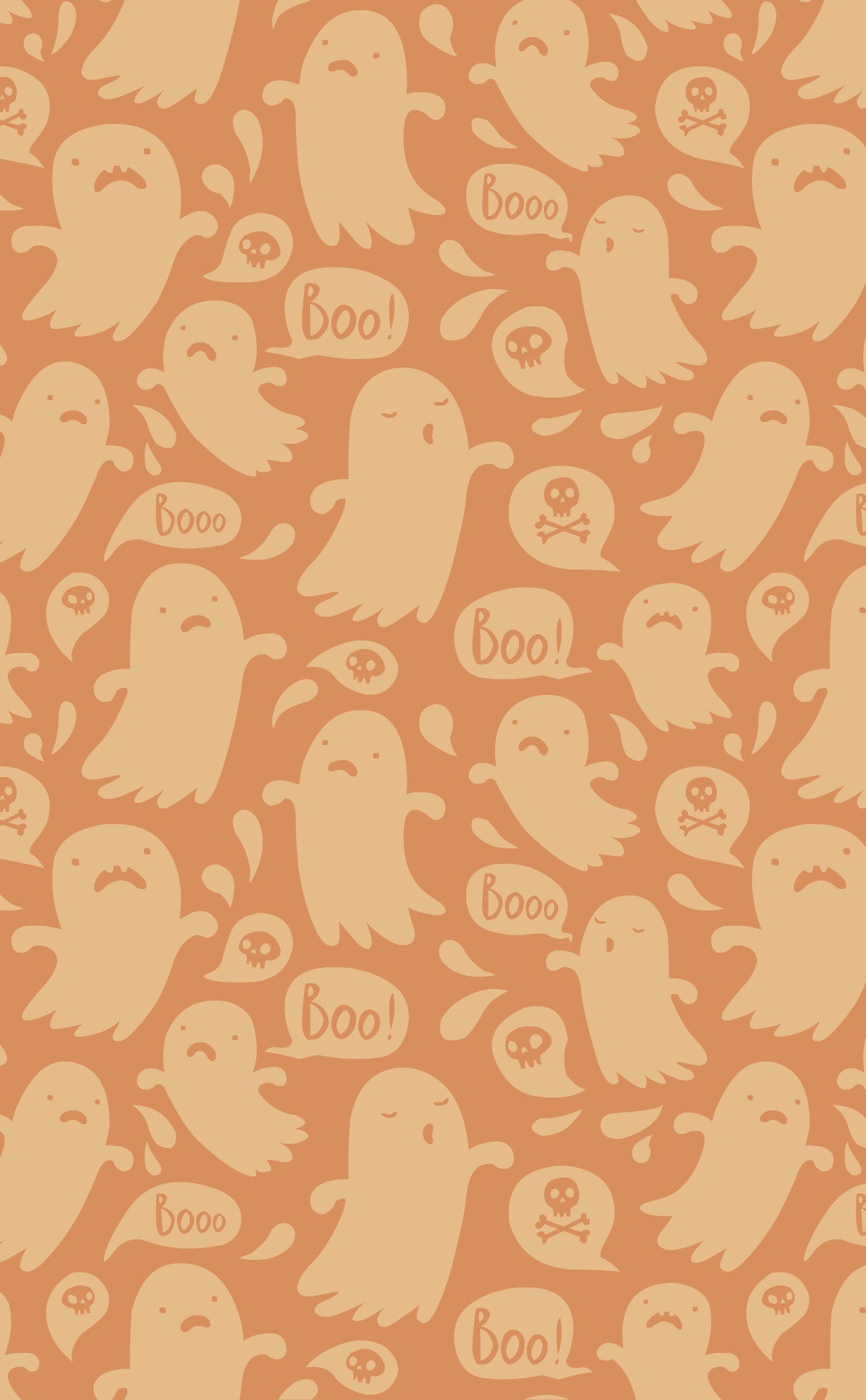 1237x2000 Photo Collection Cute Halloween Ghost Wallpapers Tumblr
