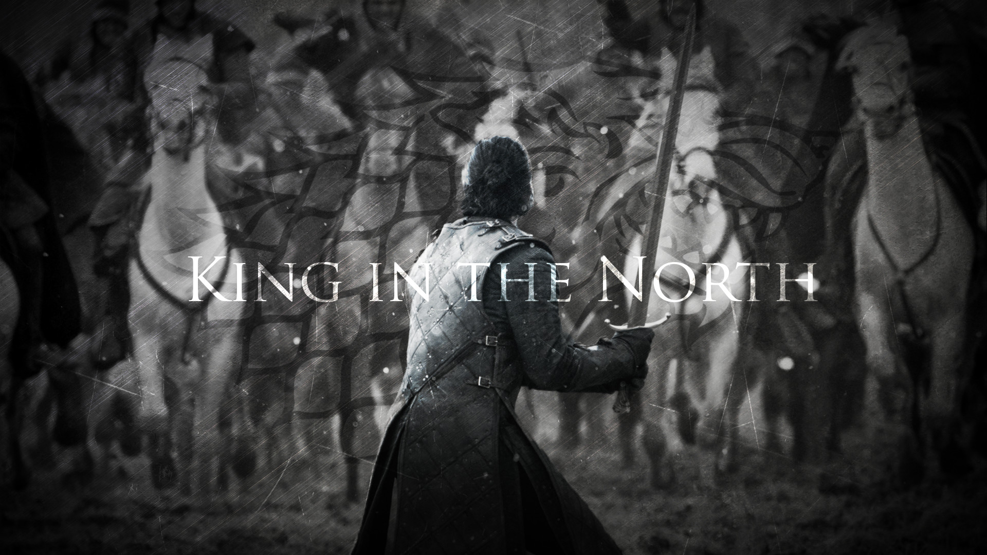 1920x1080 ... King in the North | Jon Snow | Game of Thrones by TaigaLife