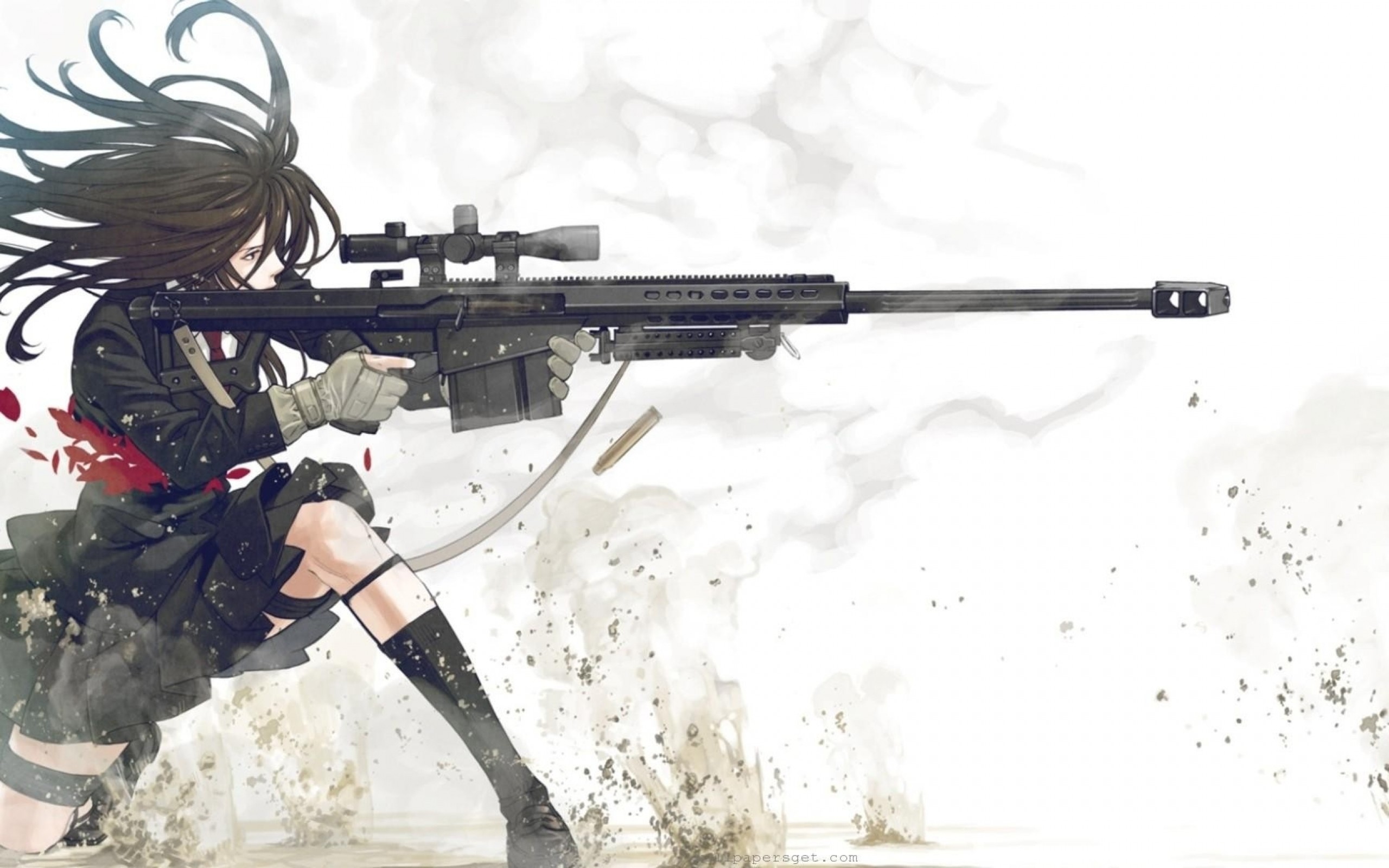 2560x1600 Download Wallpaper Â· Back. guns anime 50 cal barrett ...