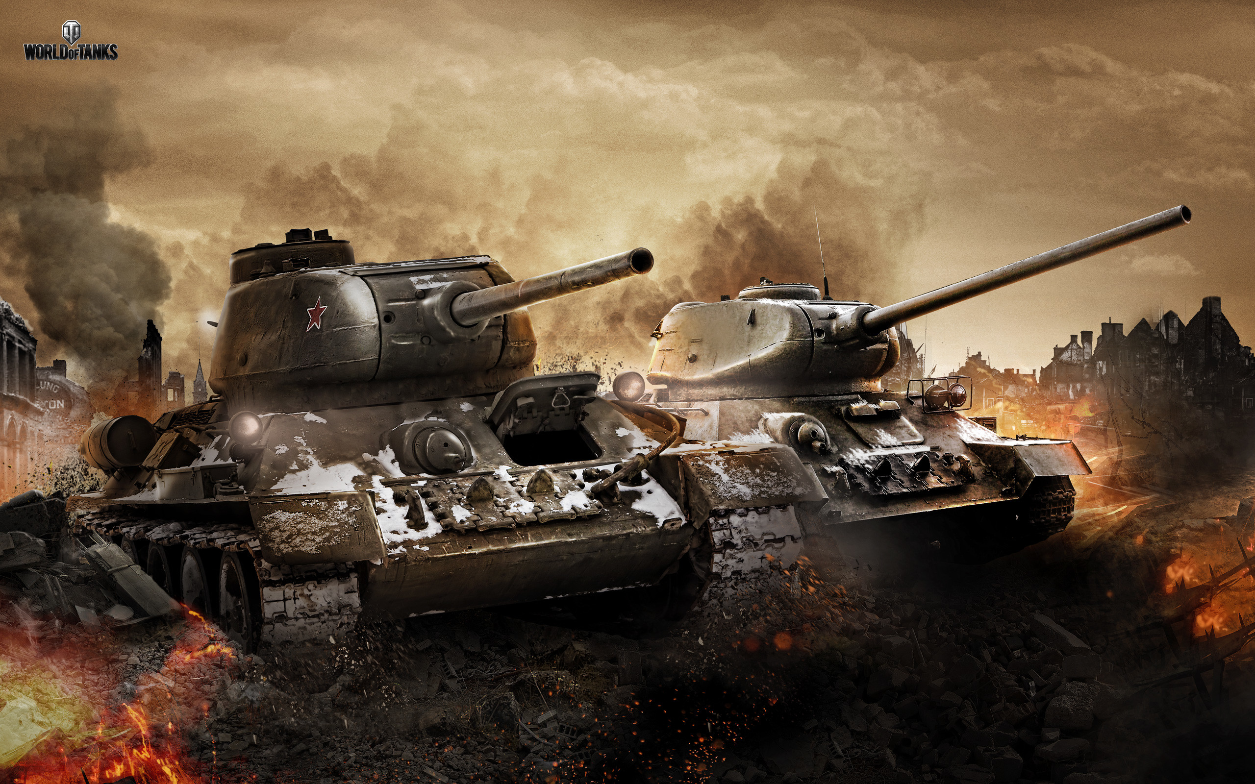 2560x1600 World of Tanks - Free to play award-winning online game World of Tanks —  MMO-action about World War II tanks. Hits 60 millions registered players in
