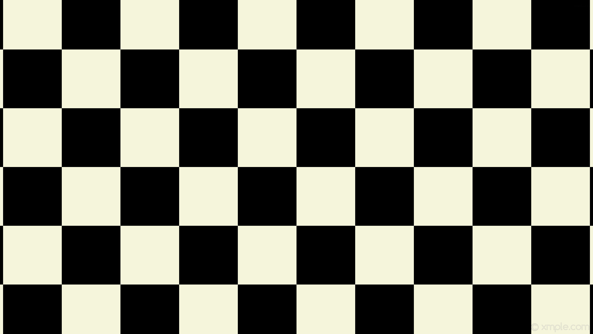 1920x1080 wallpaper checkered squares black white beige #f5f5dc #000000 diagonal 0Â°  190px