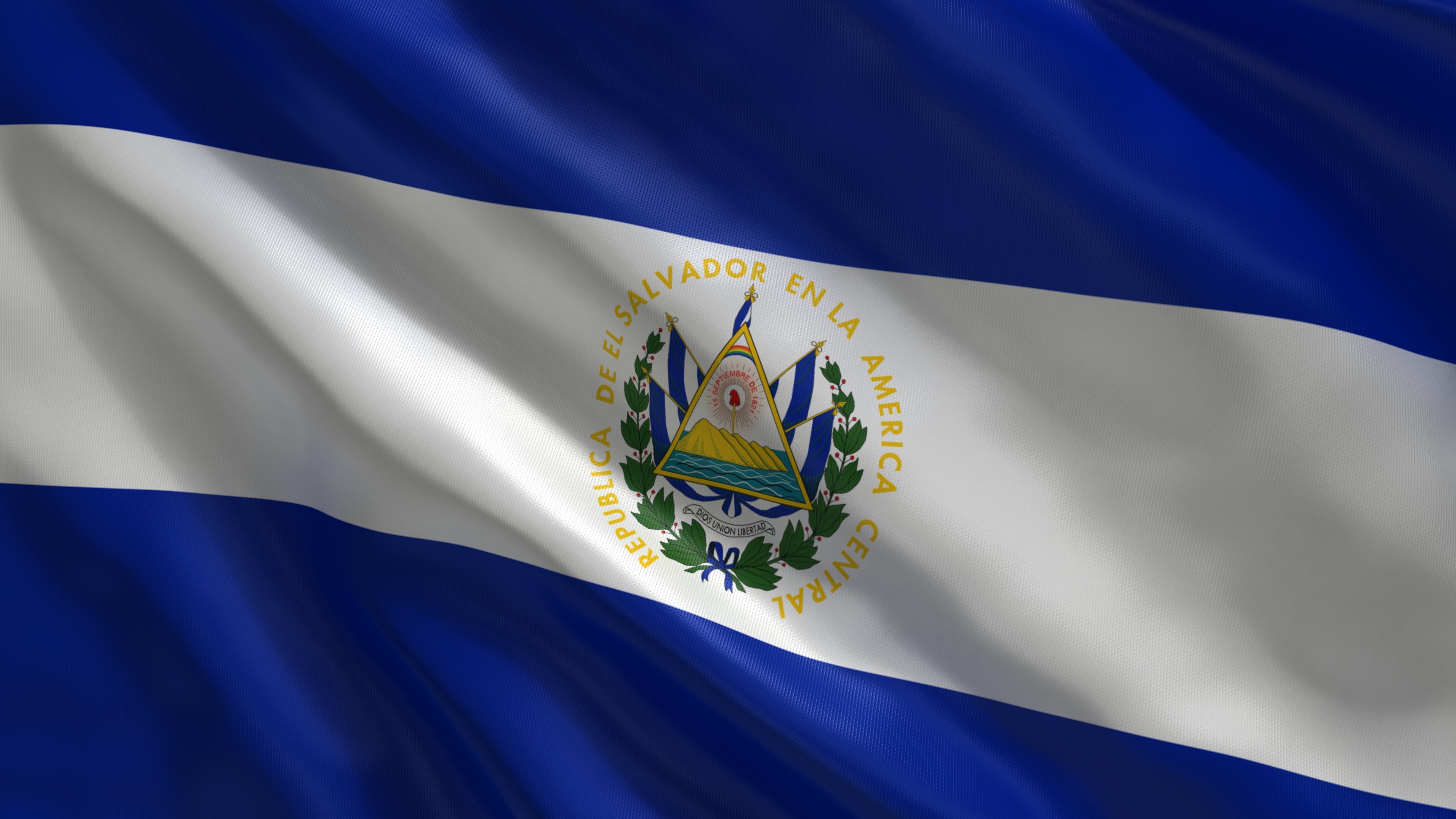 3840x2160 #6123745 Bandera De El Salvador Wallpaper for PC - HD Wallpapers