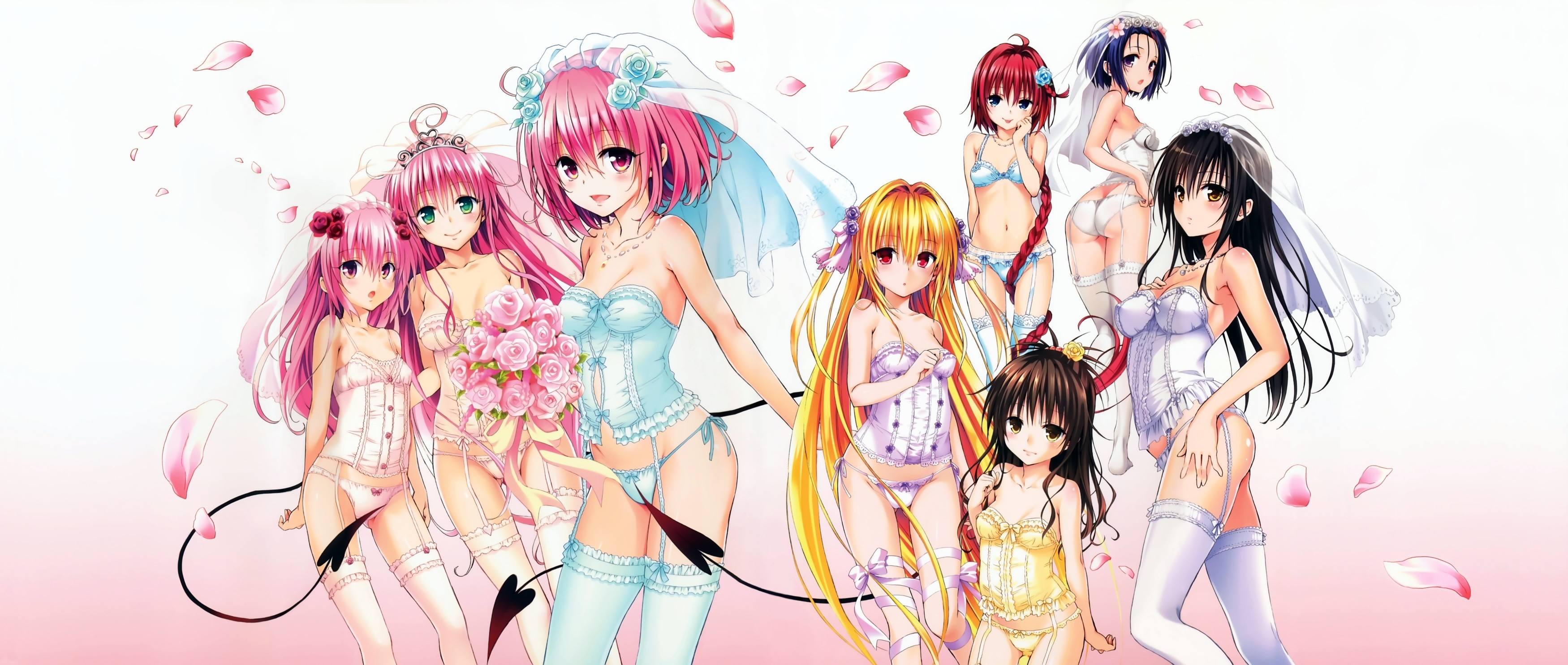 3500x1485 The only To Love-Ru wallpaper you need
