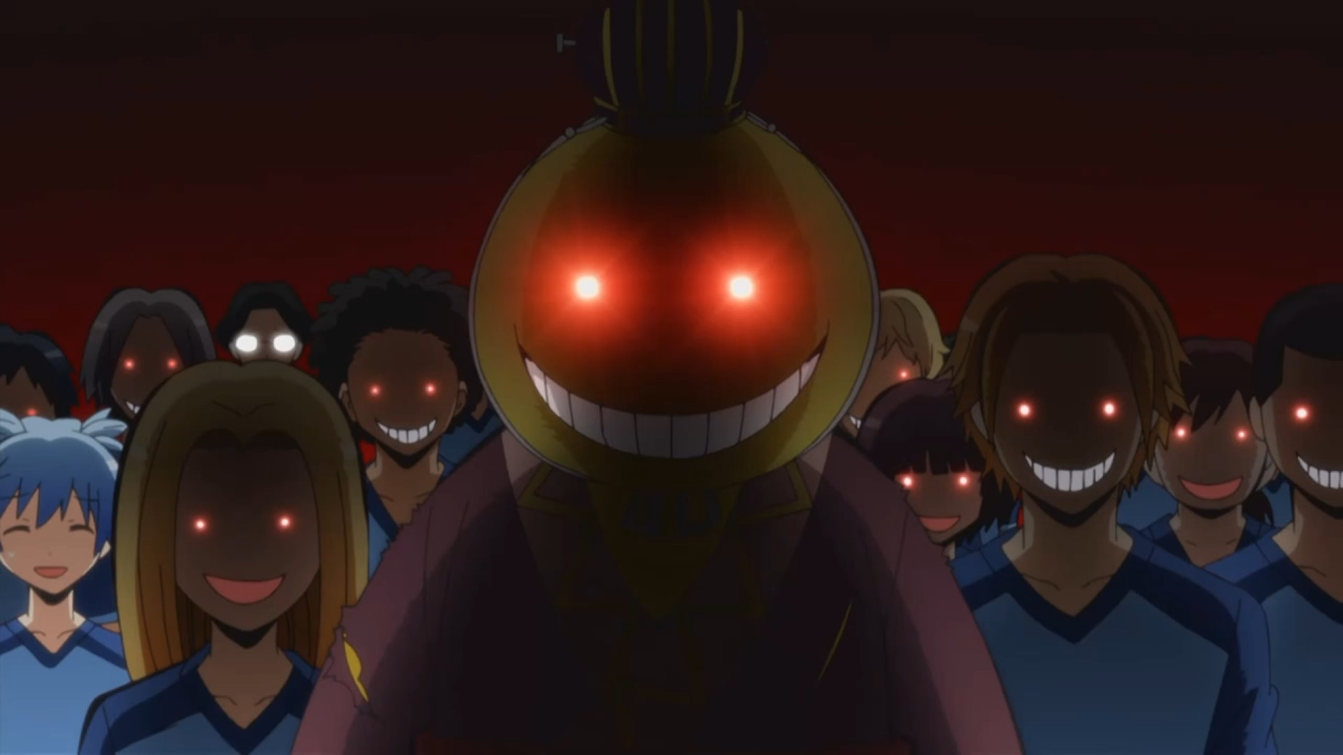 1920x1080 Anime  Assassination Classroom Pr Koro Warezed Episode 1 evil  Koro-sensei
