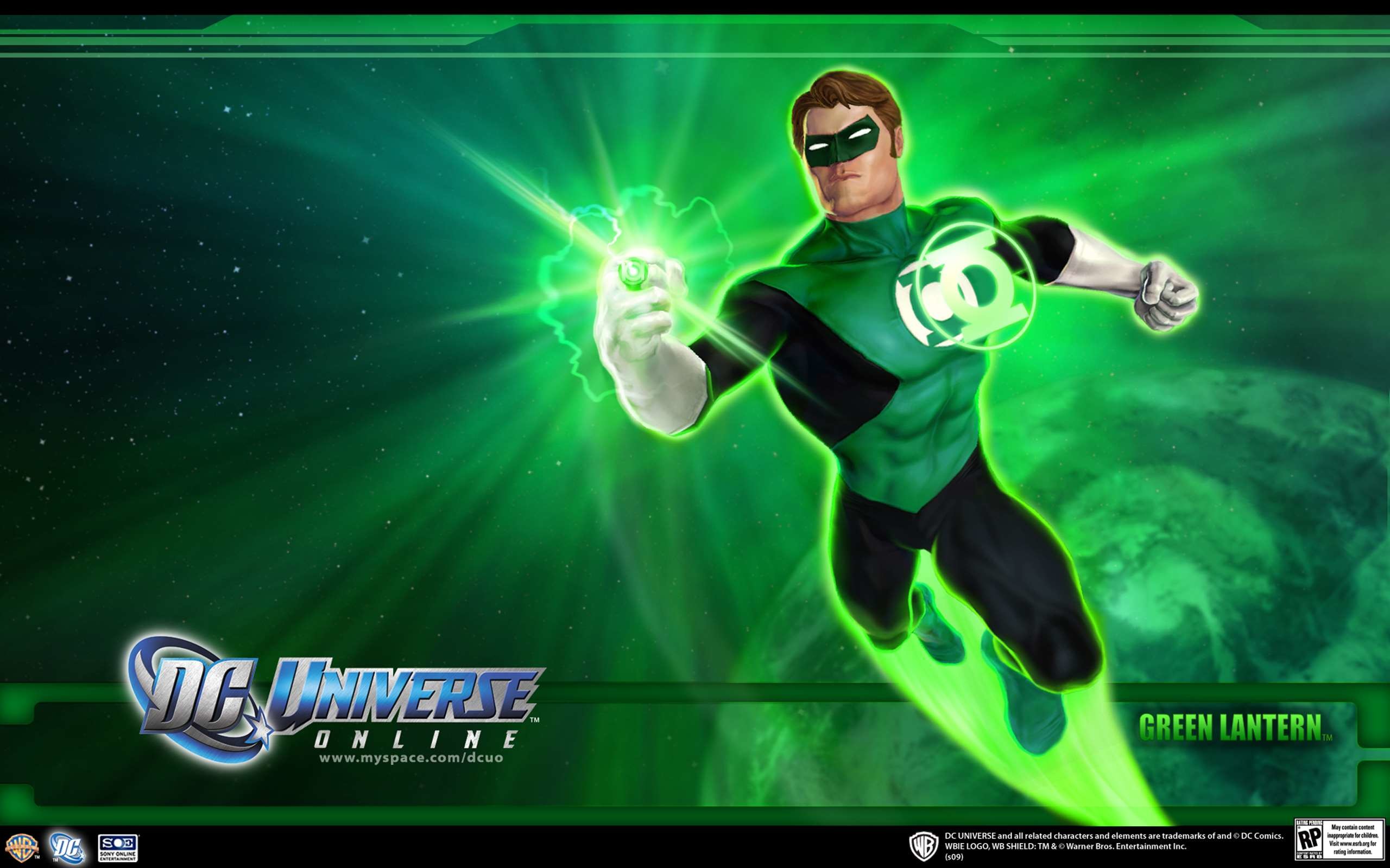 2560x1600 DC Universe Online Wallpaper - Green Lantern