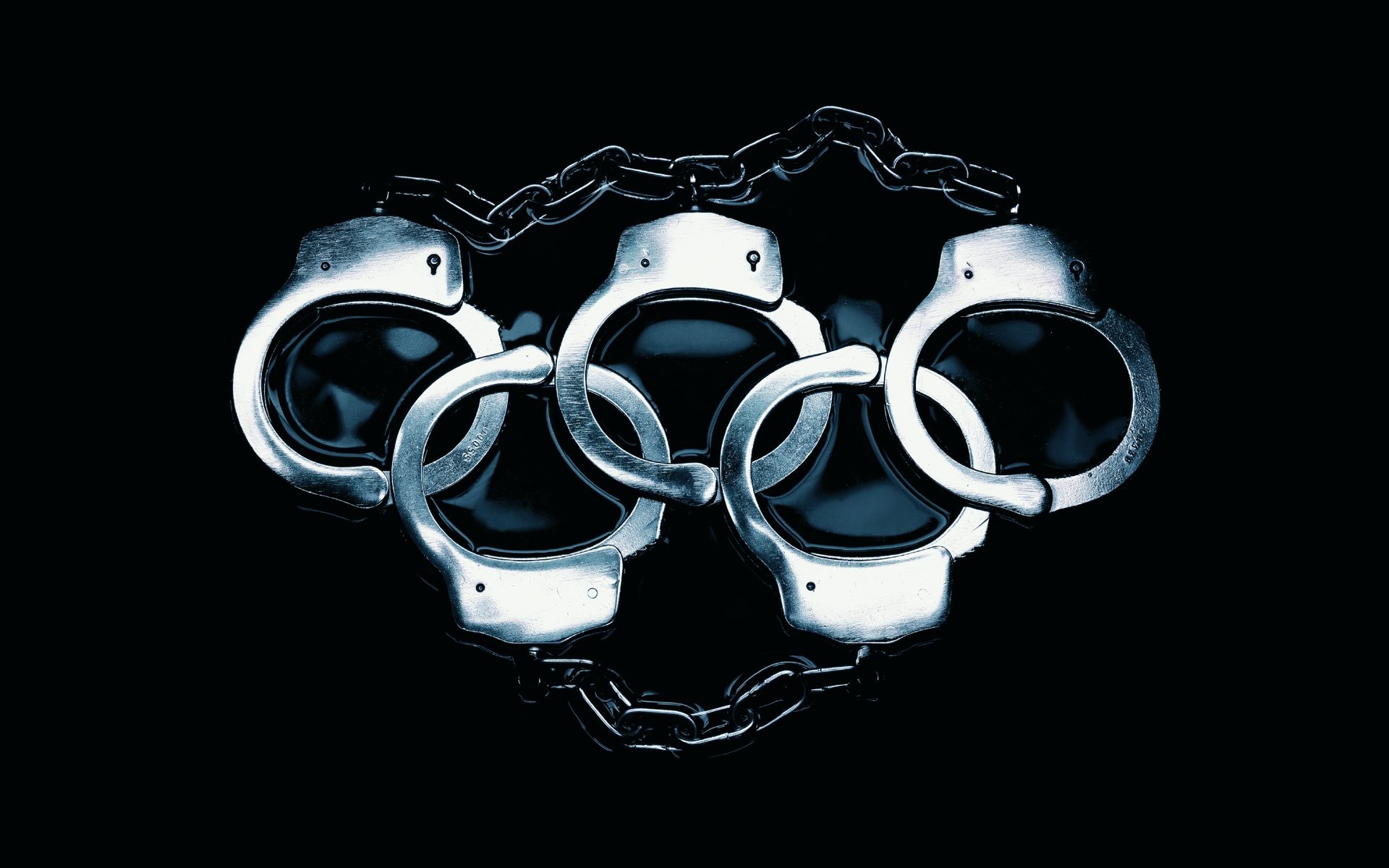 1920x1200 Wallpaper police, olympic games, metal, handcuff, Police .