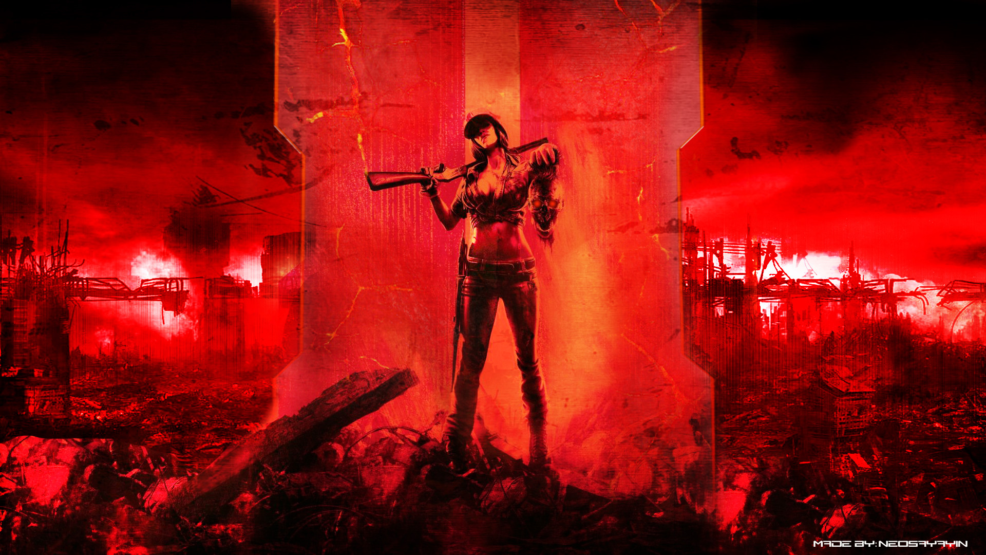 1920x1080 Image - Call of duty black ops 2 zombies wallpaper by